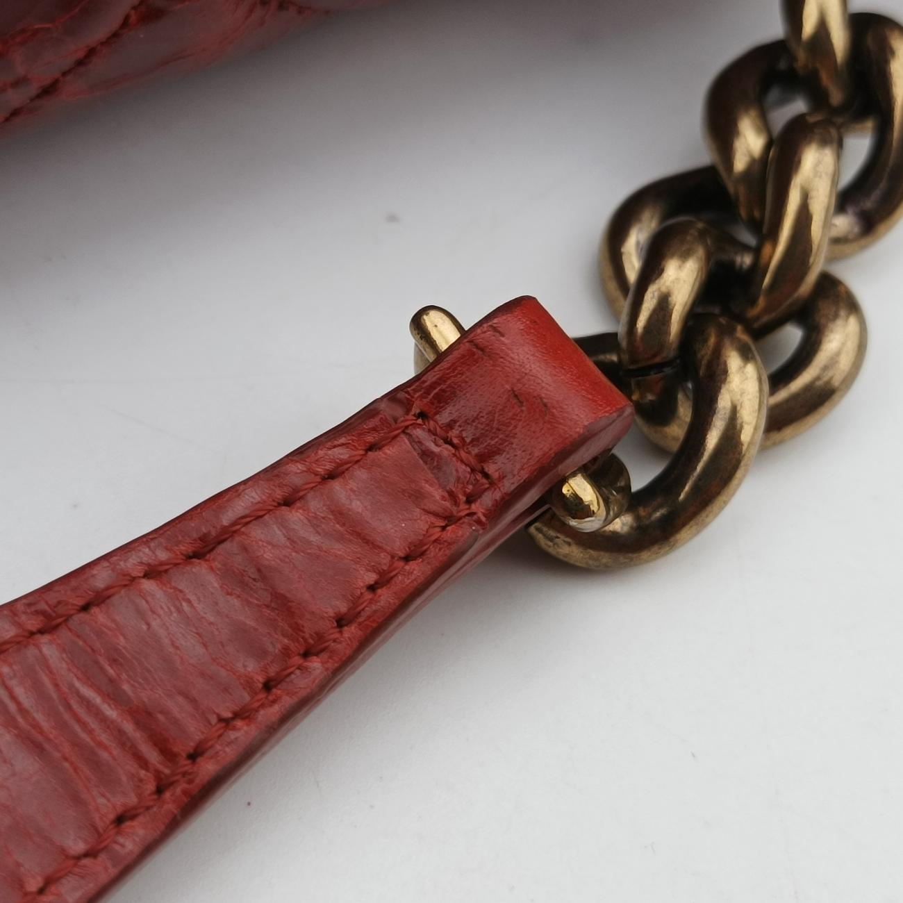 2.55 Matelasse Red Leather A66817 157219662.55 マトラッセ レッド レザー A66817 15721966