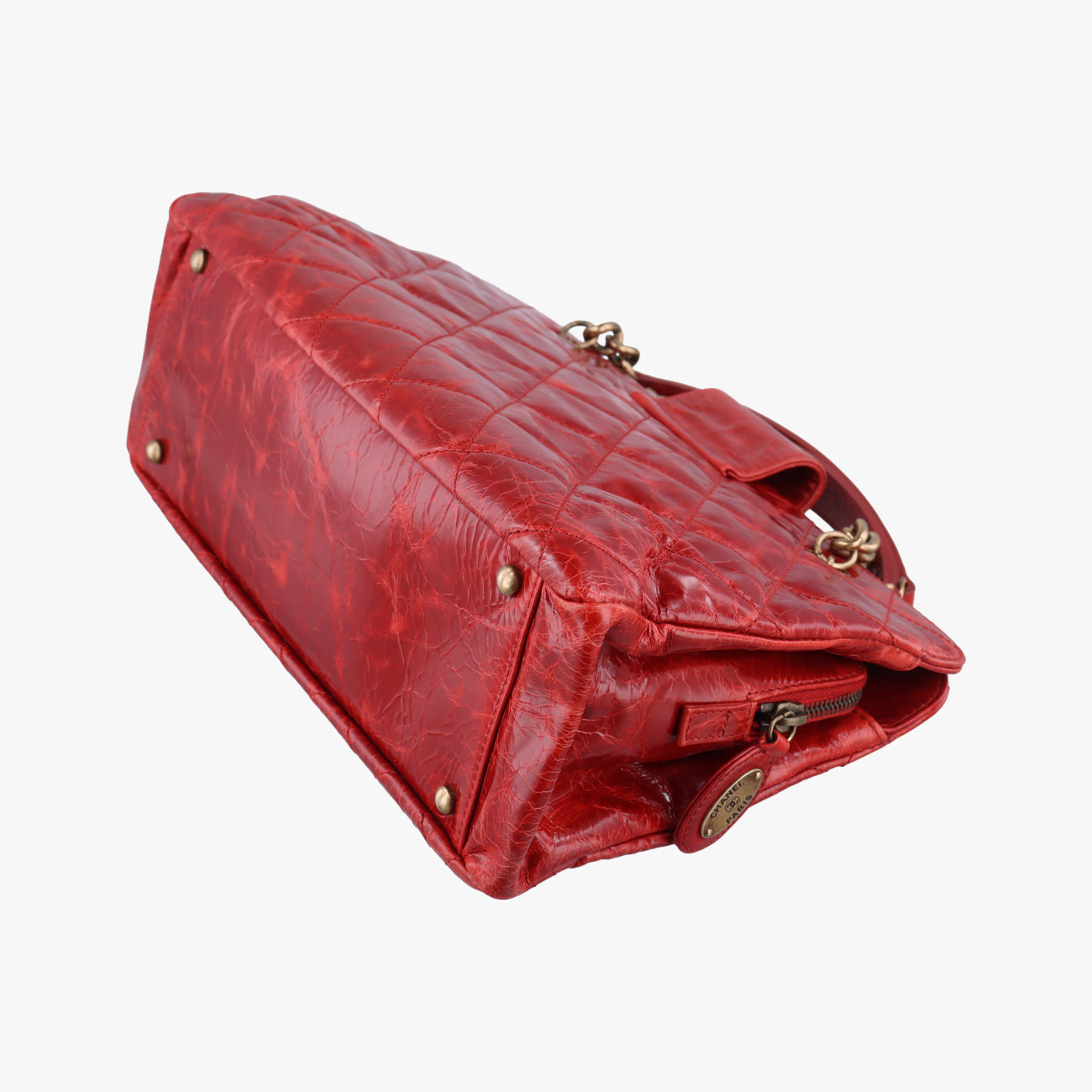 2.55 Matelasse Red Leather A66817 157219662.55 マトラッセ レッド レザー A66817 15721966