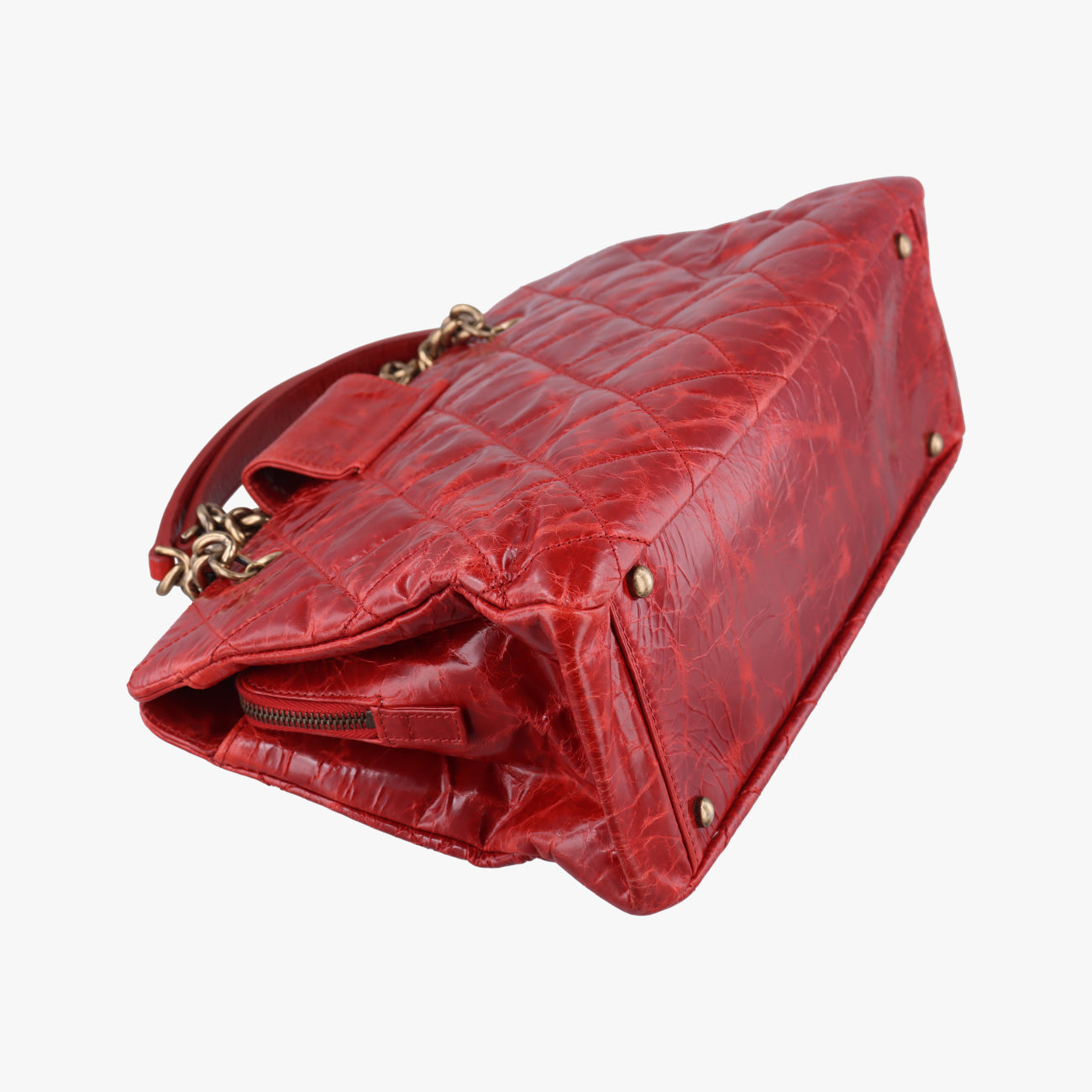 2.55 Matelasse Red Leather A66817 157219662.55 マトラッセ レッド レザー A66817 15721966