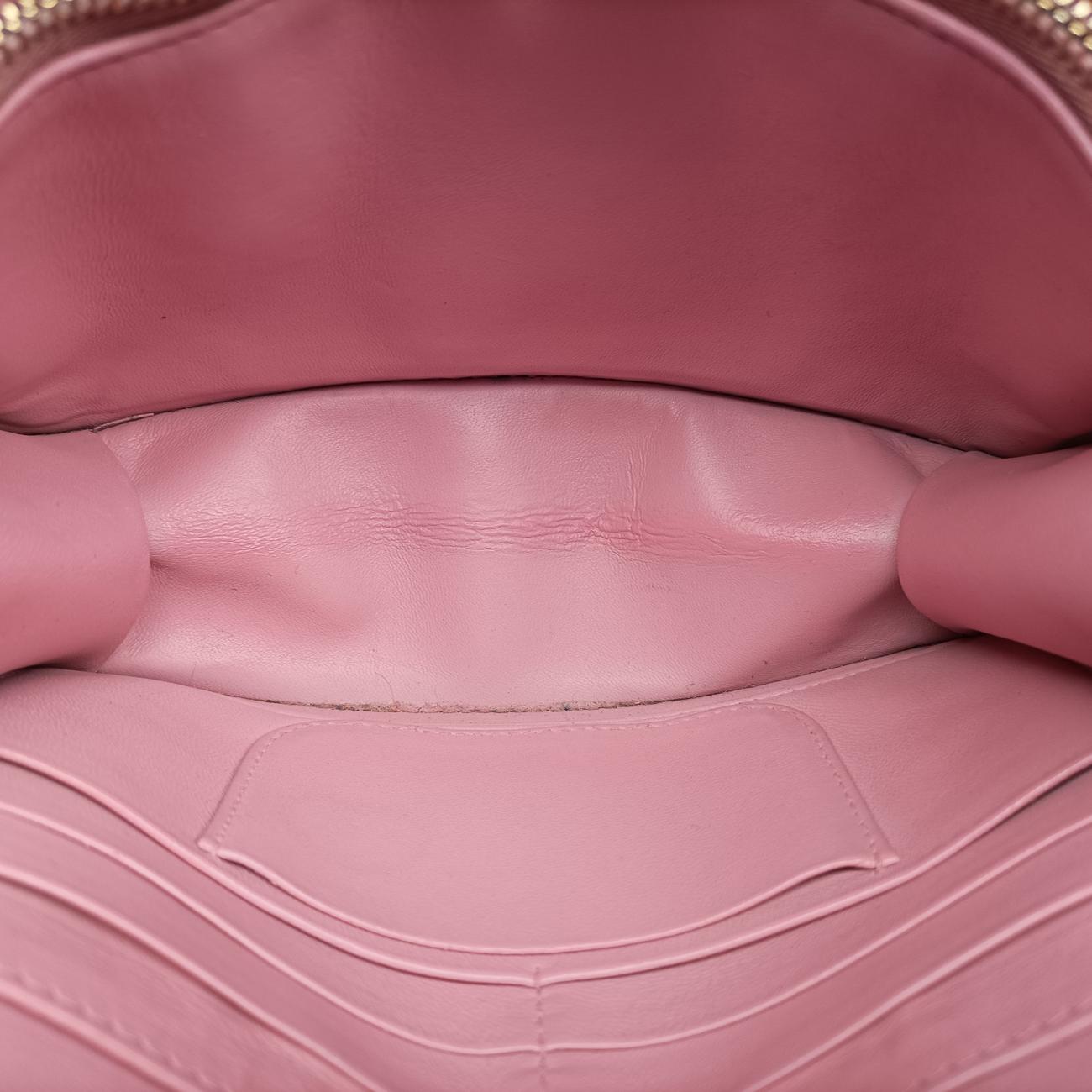 Cannage New Lock Purple x Light Purple lambskin 12-MA-0175カナージュ ニューロック パープル×ライトパープル ラムスキン 12-MA-0175