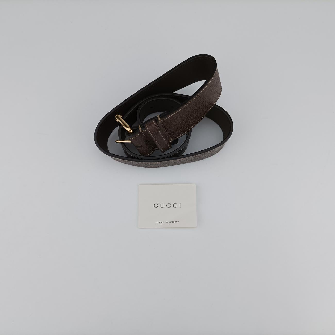 Ophidia Brown×green×red PVC coated canvas x leather 519308 オフィディア ブラウン×グリーン×レッド PVCコーティングキャンバス×レザー 519308