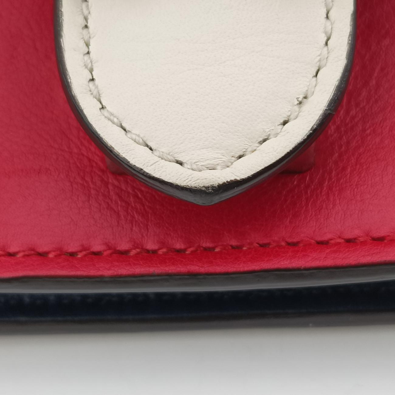 Dionysus Ivory x Red x Navy×Multicolour Leather 421970 I021203688ディオニュソス アイボリー×レッド×ネイビー×マルチカラー レザー 421970 I021203688