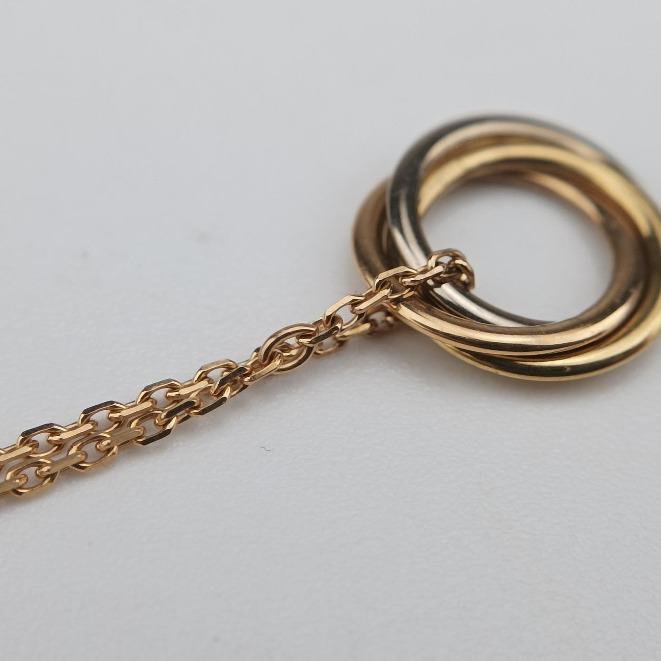 Trinity de Cartier Gold × Platinum × Rose Gold AU750 B6036815 LPL157トリニティ ドゥ カルティエ ゴールド × プラチナ × ローズゴールド AU750 B6036815 LPL157