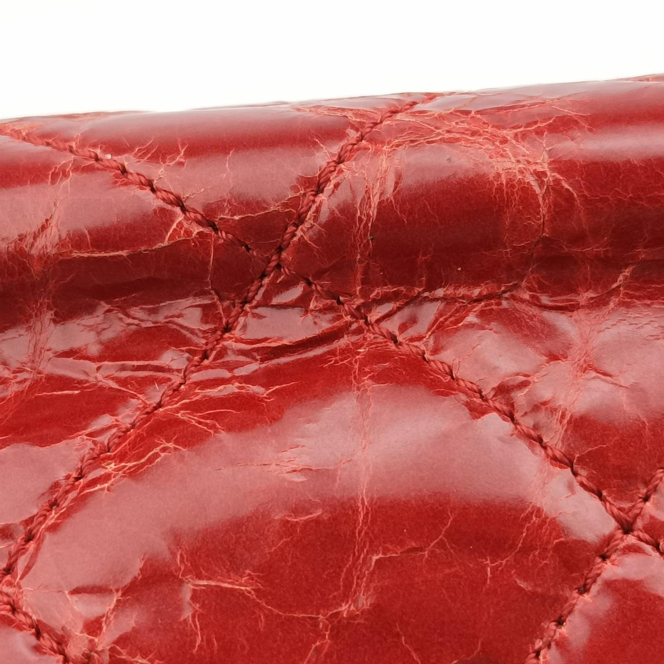 2.55 Matelasse Red Leather A66817 157460522.55 マトラッセ レッド レザー A66817 15746052