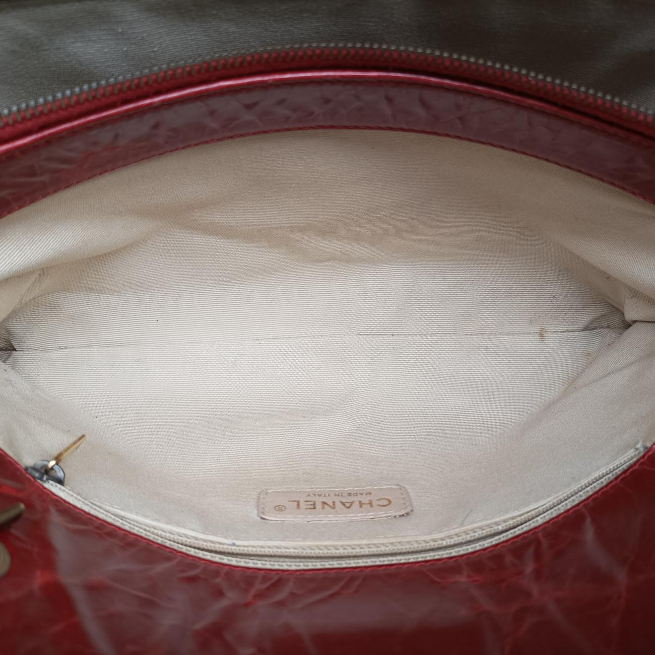 2.55 Matelasse Red Leather A66817 157460522.55 マトラッセ レッド レザー A66817 15746052