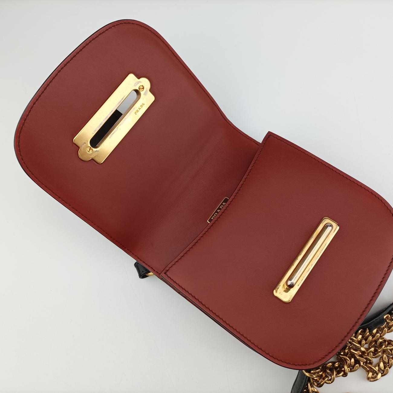 Pionnière Red×black leather 1BH056 25ピオニエール レッド×ブラック レザー 1BH056 25