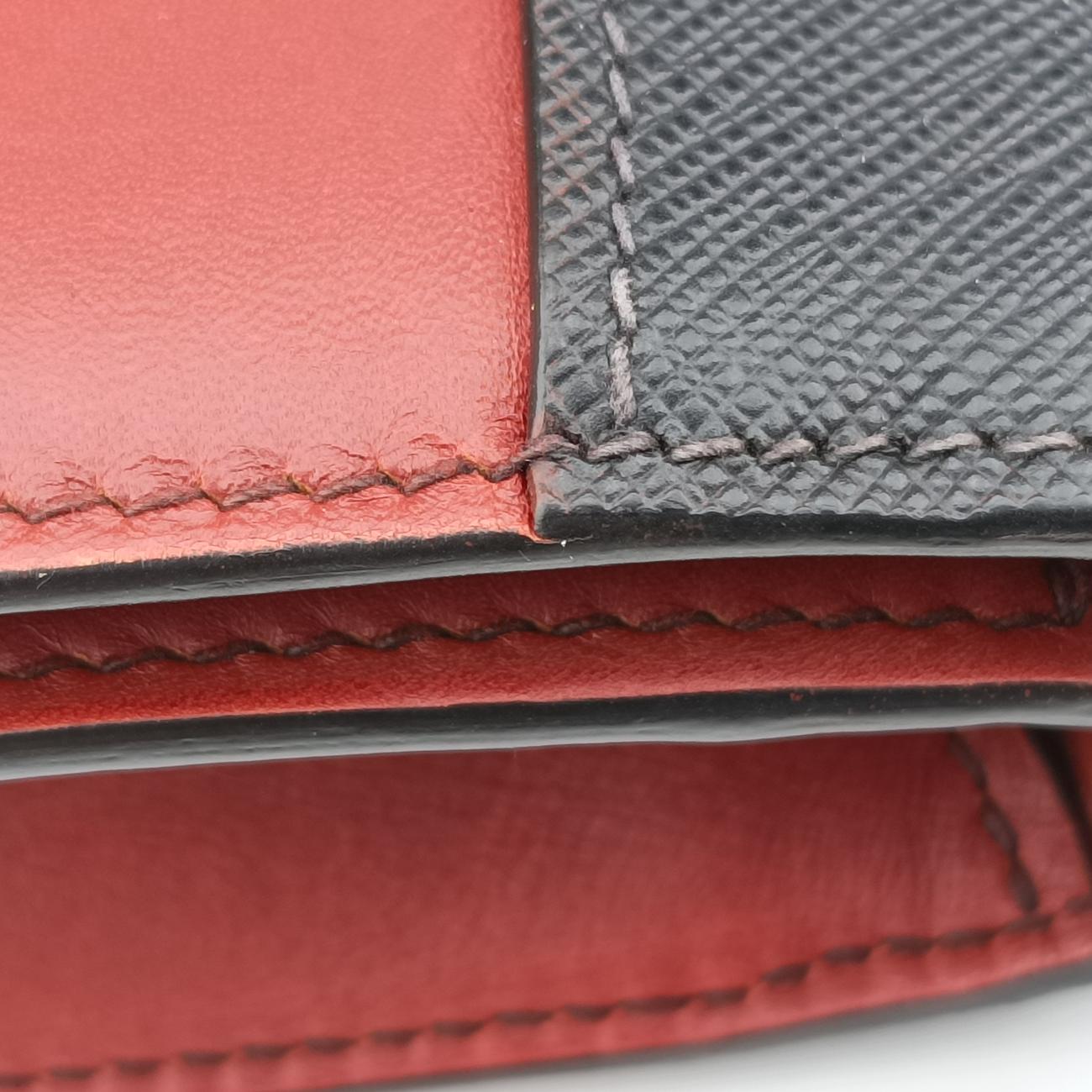 Pionnière Red×black leather 1BH056 25ピオニエール レッド×ブラック レザー 1BH056 25