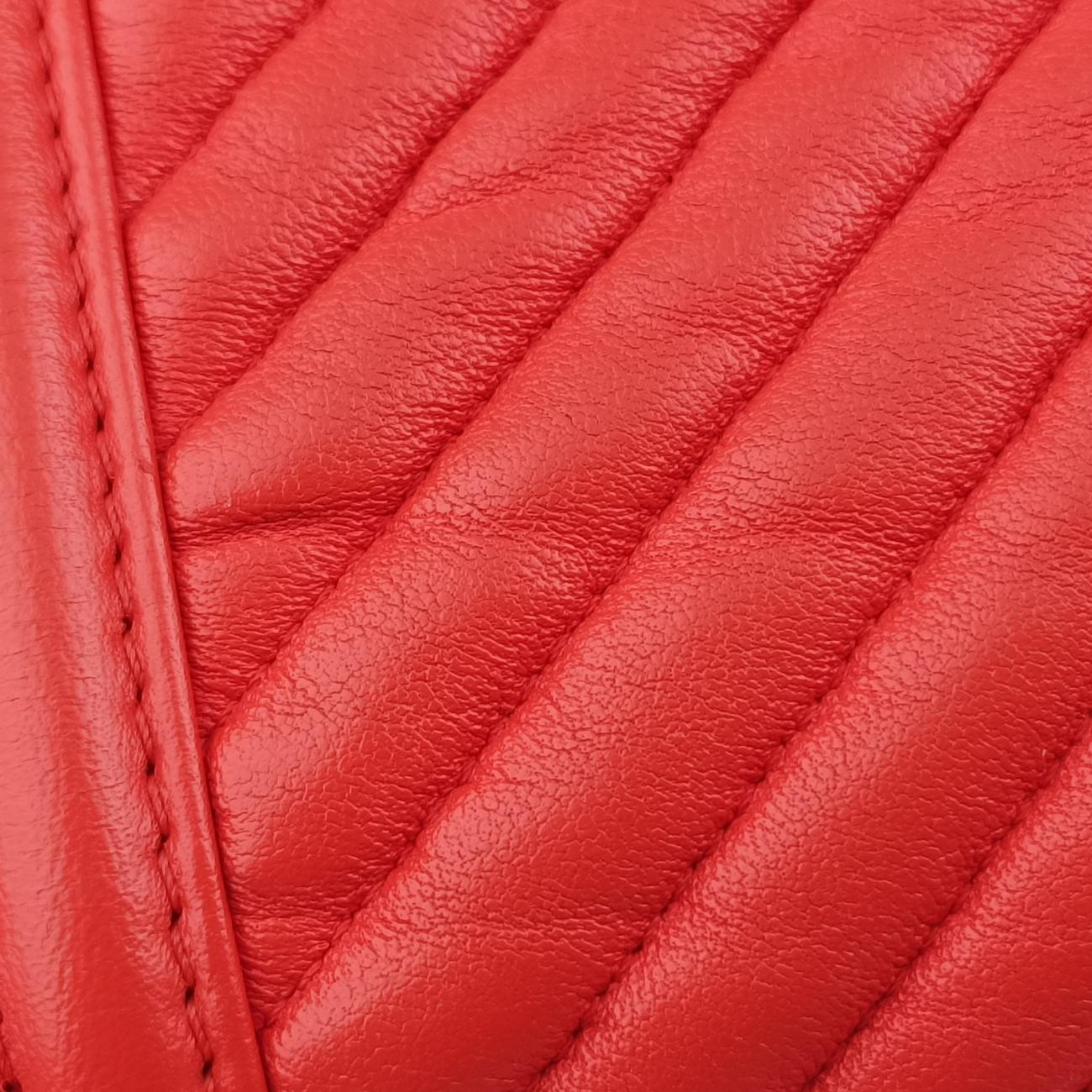 BOY CHANEL Orange lambskin A92828 20640044ボーイシャネル オレンジ ラムスキン A92828 20640044