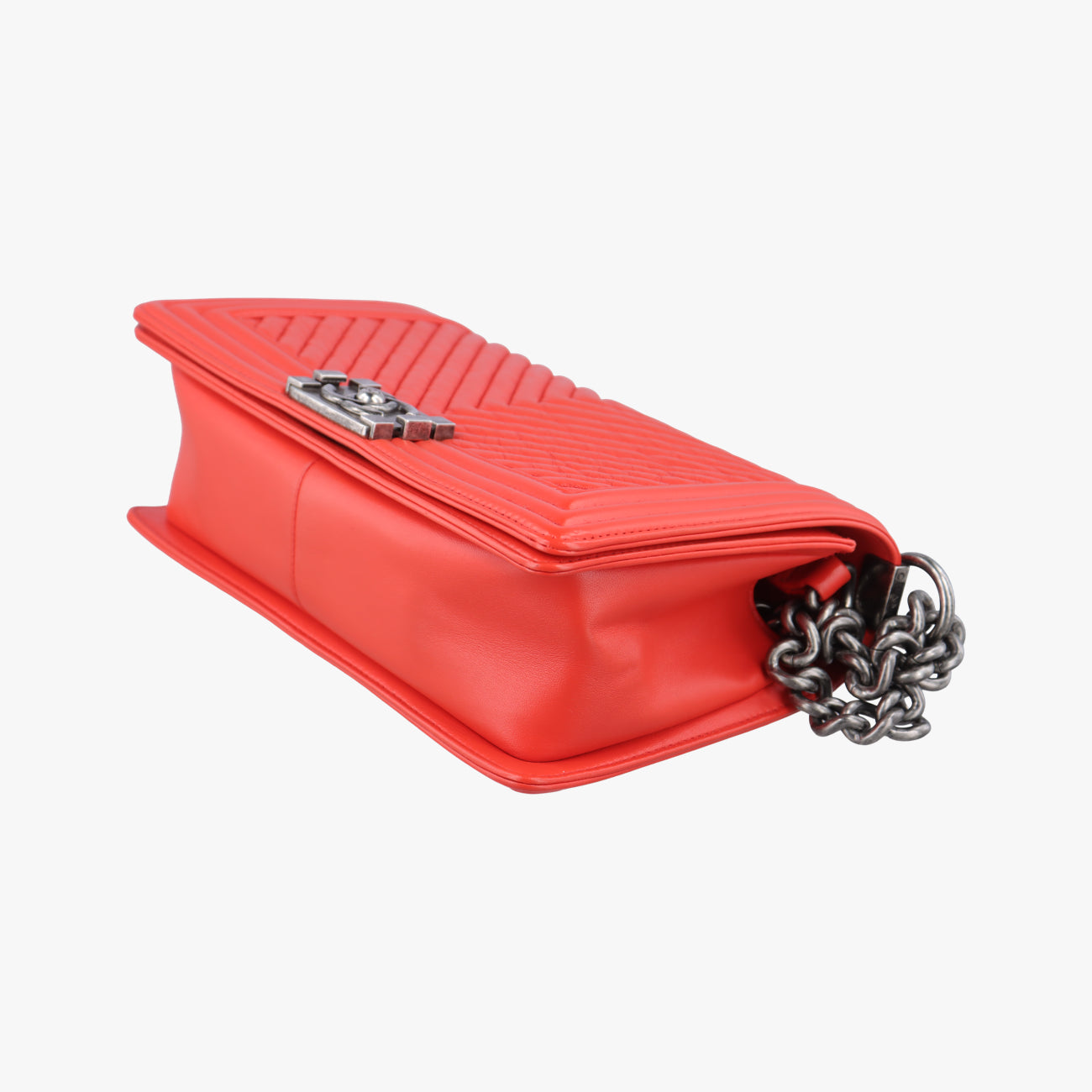 BOY CHANEL Orange lambskin A92828 20640044ボーイシャネル オレンジ ラムスキン A92828 20640044