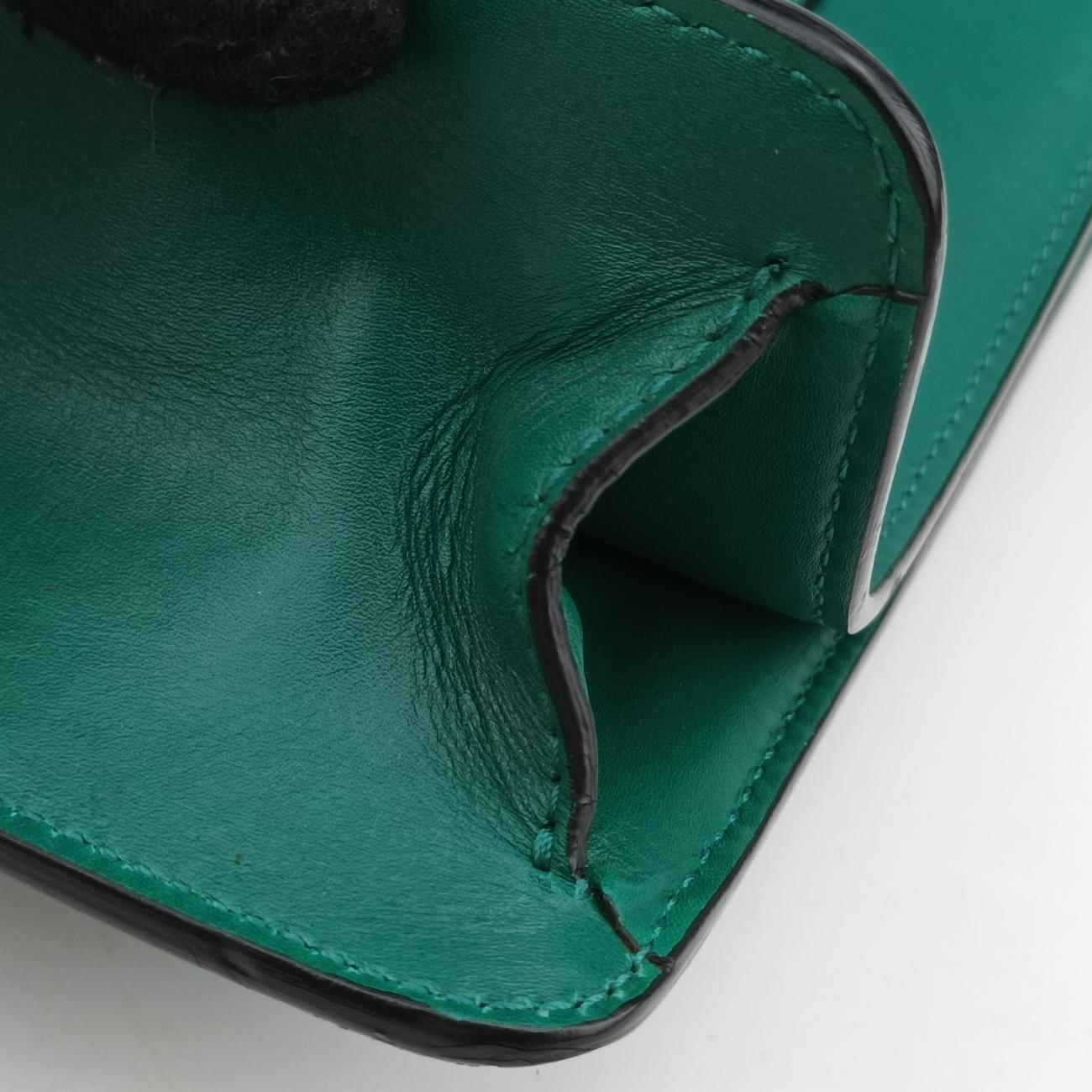 Serpenti Forever Green leather MM.M13.34566セルペンティ フォーエバー グリーン レザー MM.M13.34566