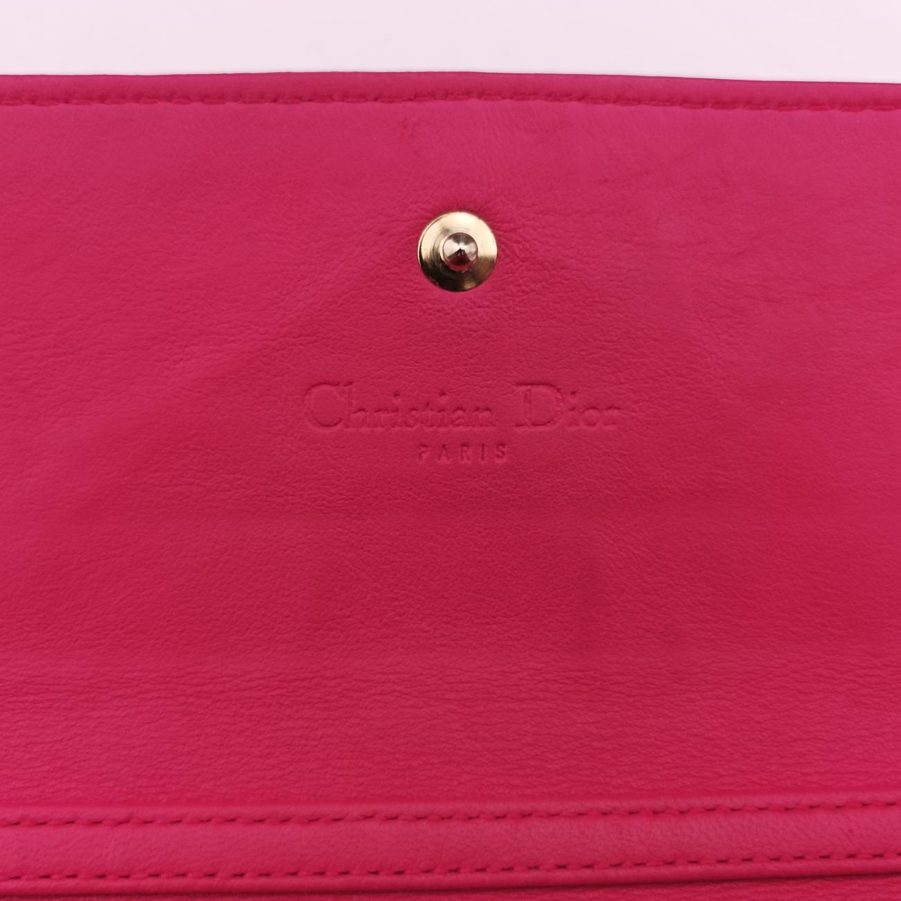 Lady Dior cannage Pink lambskin 02-LU-0172レディディオール カナージュ ピンク ラムスキン 02-LU-0172