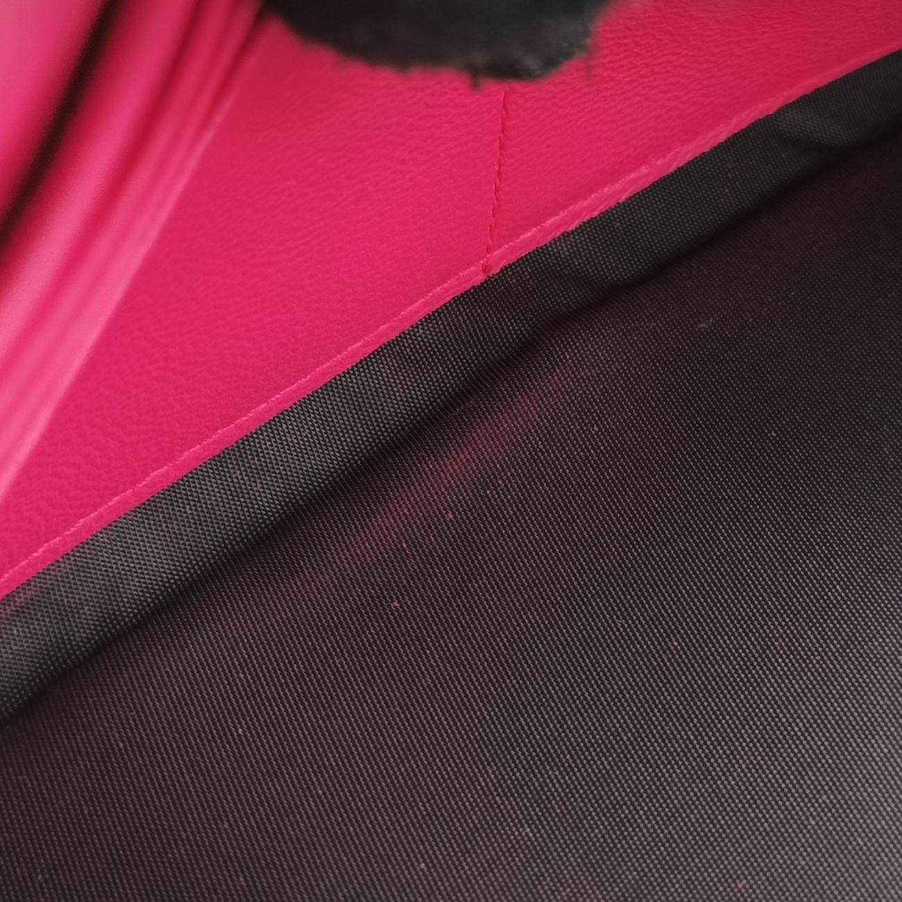 クリスチャンディオールChristian Diorレディディオール カナージュ ピンク ラムスキン 02-LU-0172