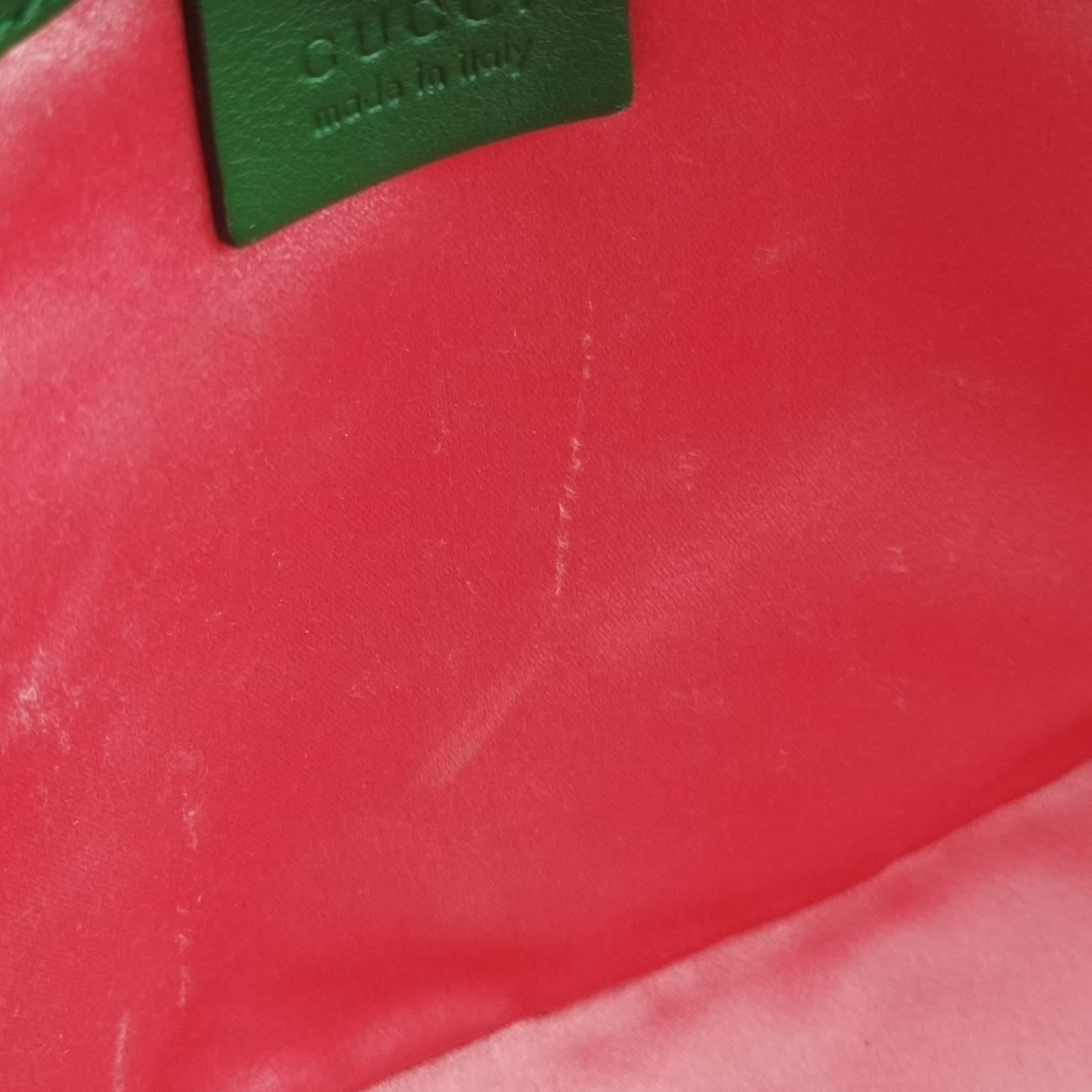 GG Marmont Green×Multicolour silk 443496 D021916302GGマーモント グリーン×マルチカラー シルク 443496 D021916302