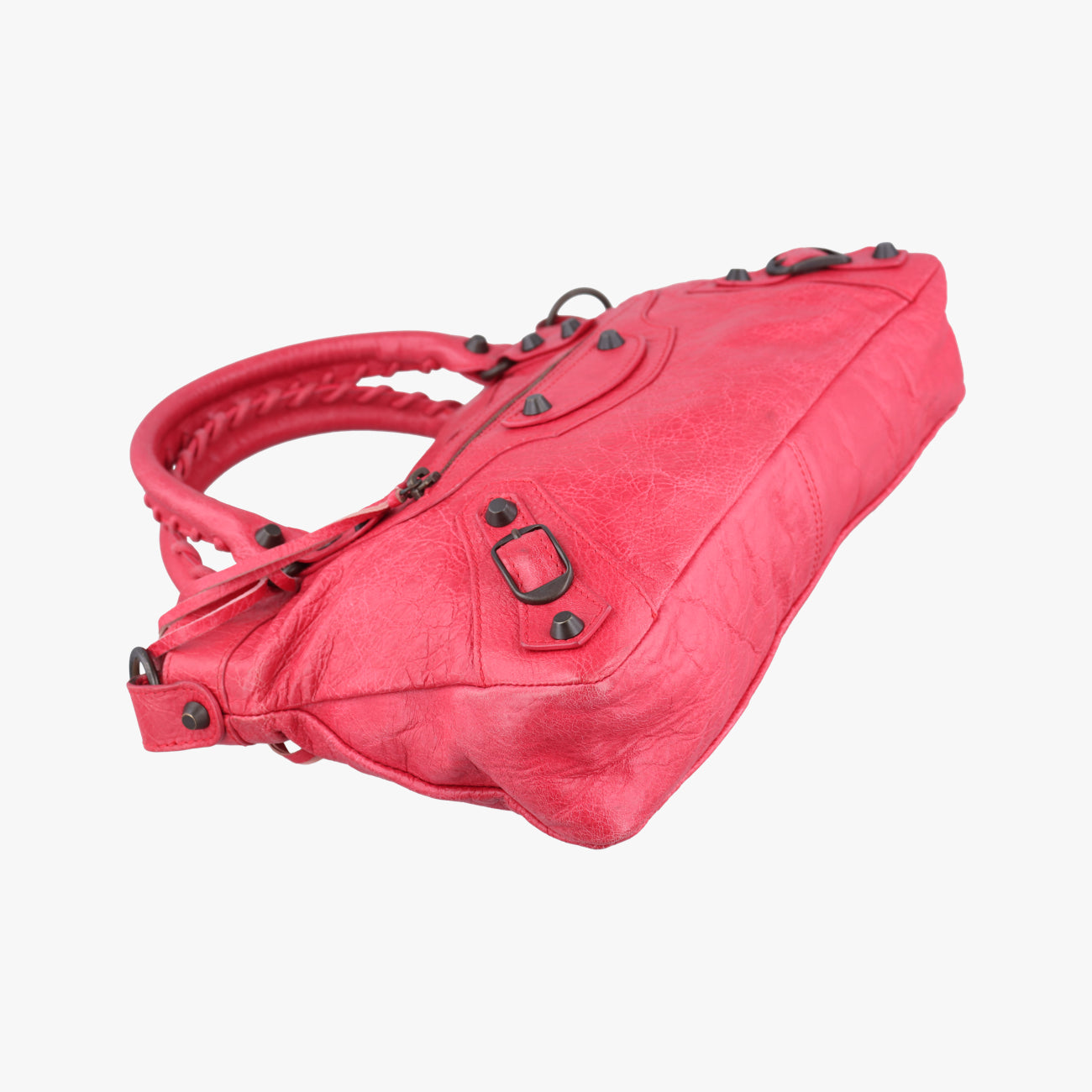 Electric Perforated Motorcycle City Red lambskin 103208.5765 K.1669エレクトリックペルフォレートモーターサイクルシティ レッド ラムスキン 103208.5765 K.1669