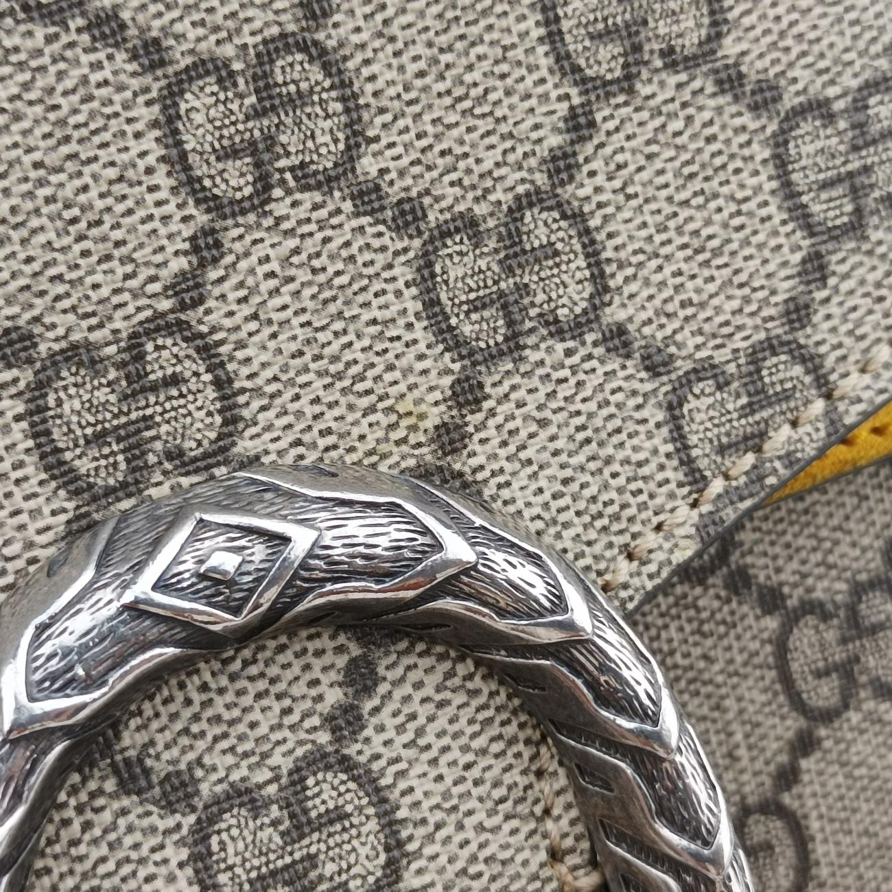 Dionysus beige×Yellow PVC coated canvas 400249 F020058115ディオニュソス ベージュ×イエロー PVCコーティングキャンバス 400249 F020058115