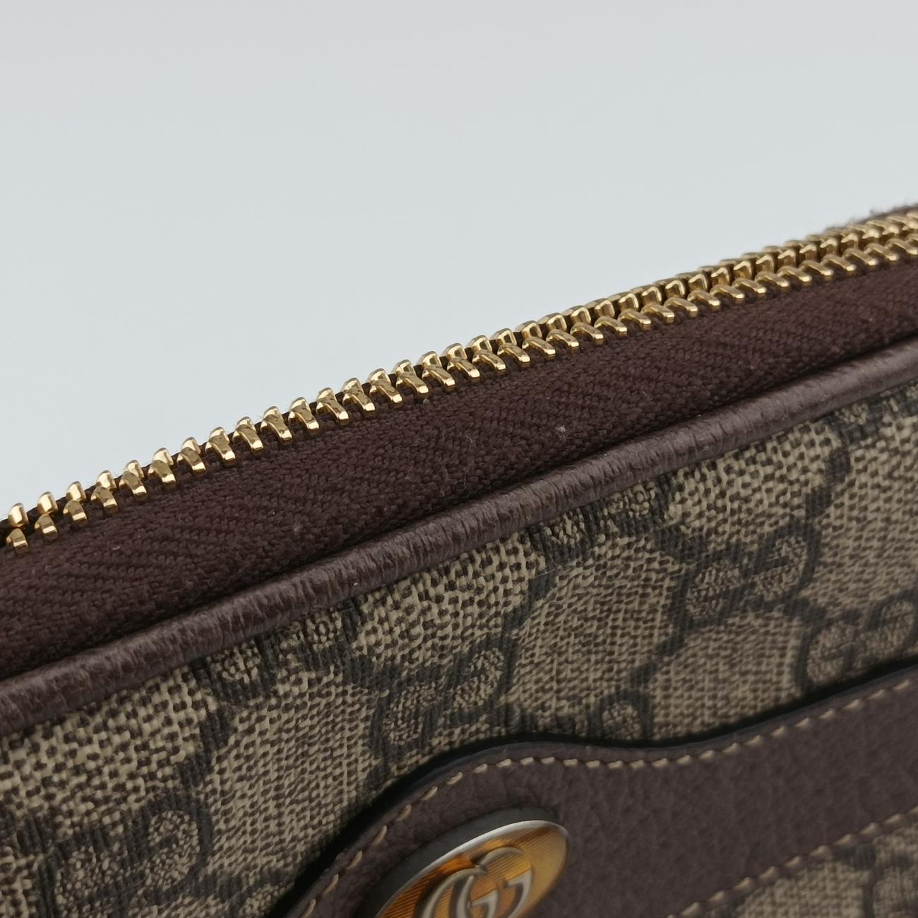 Ophidia Brown×Multicolour PVC coated canvas 519308 オフィディア ブラウン×マルチカラー PVCコーティングキャンバス 519308