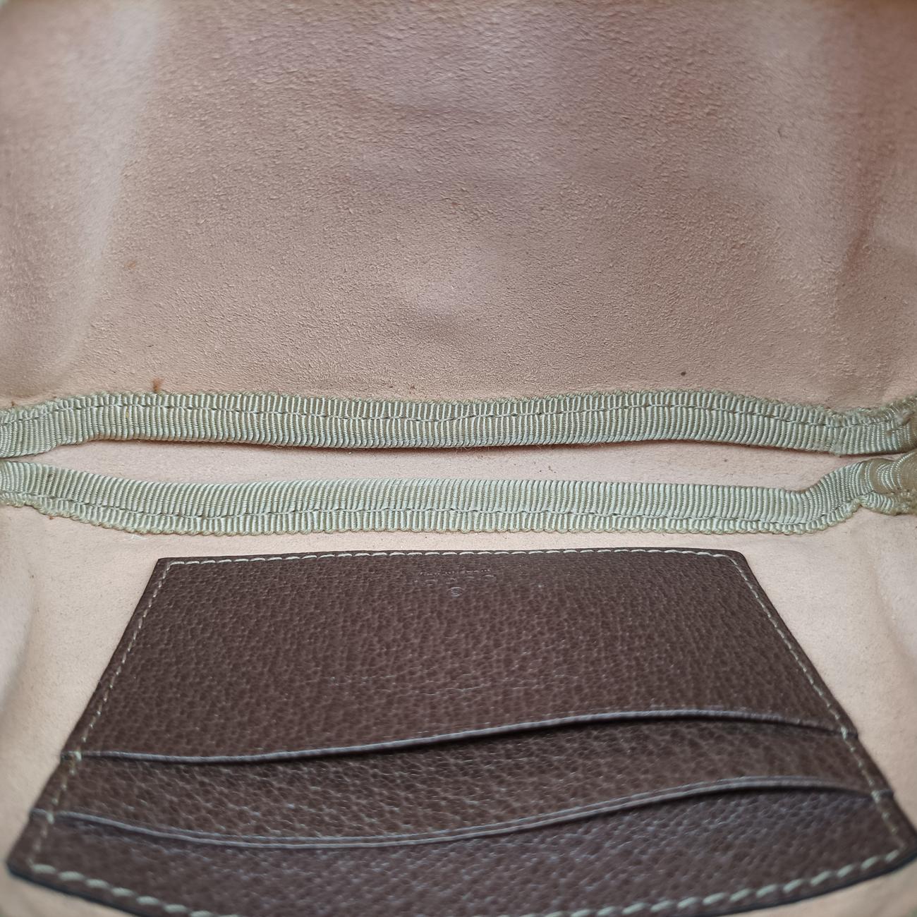 Ophidia Brown×Multicolour PVC coated canvas 519308 オフィディア ブラウン×マルチカラー PVCコーティングキャンバス 519308