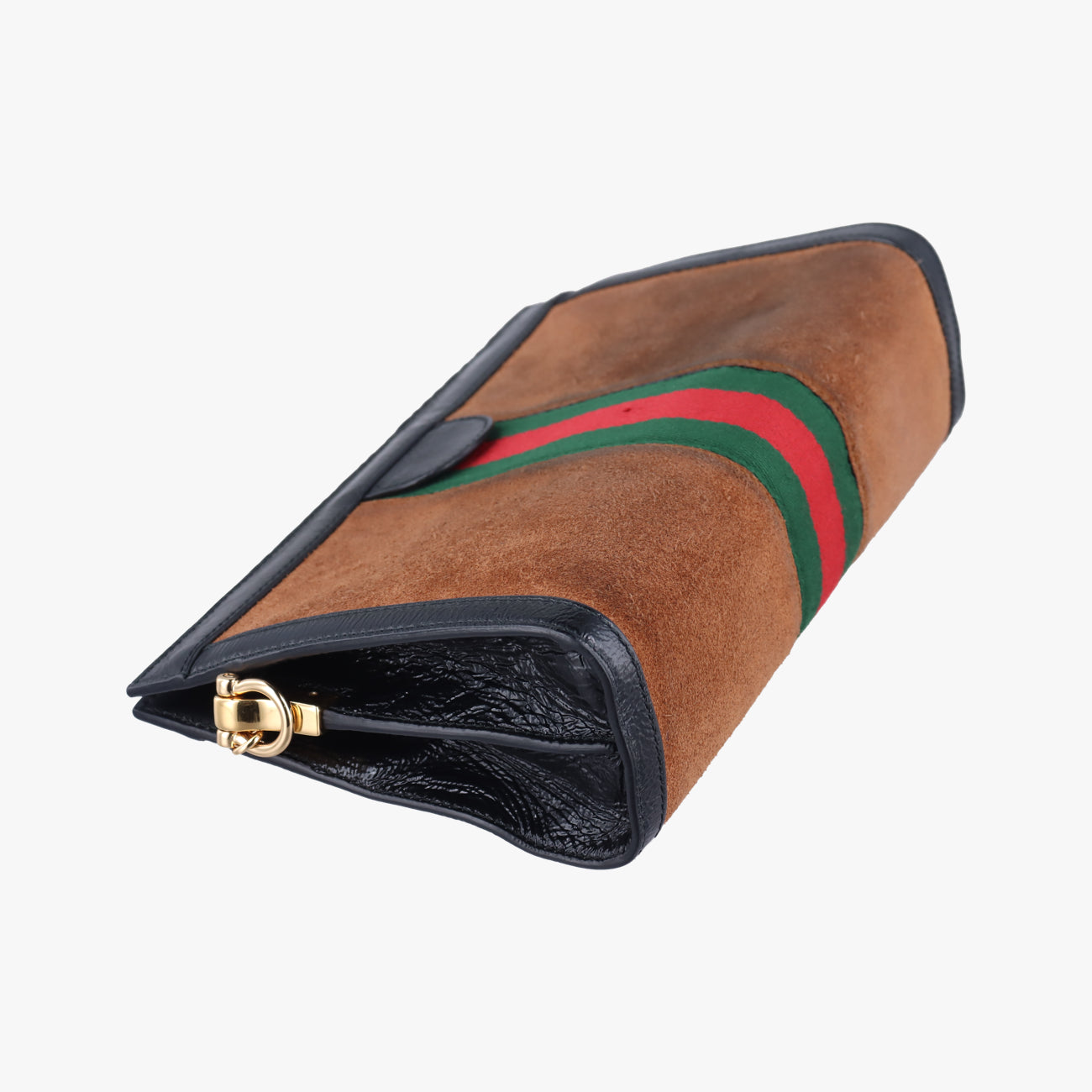 Ophidia Brown×black Suede x leather 503877 B025934574オフィディア ブラウン×ブラック スエード×レザー 503877 B025934574