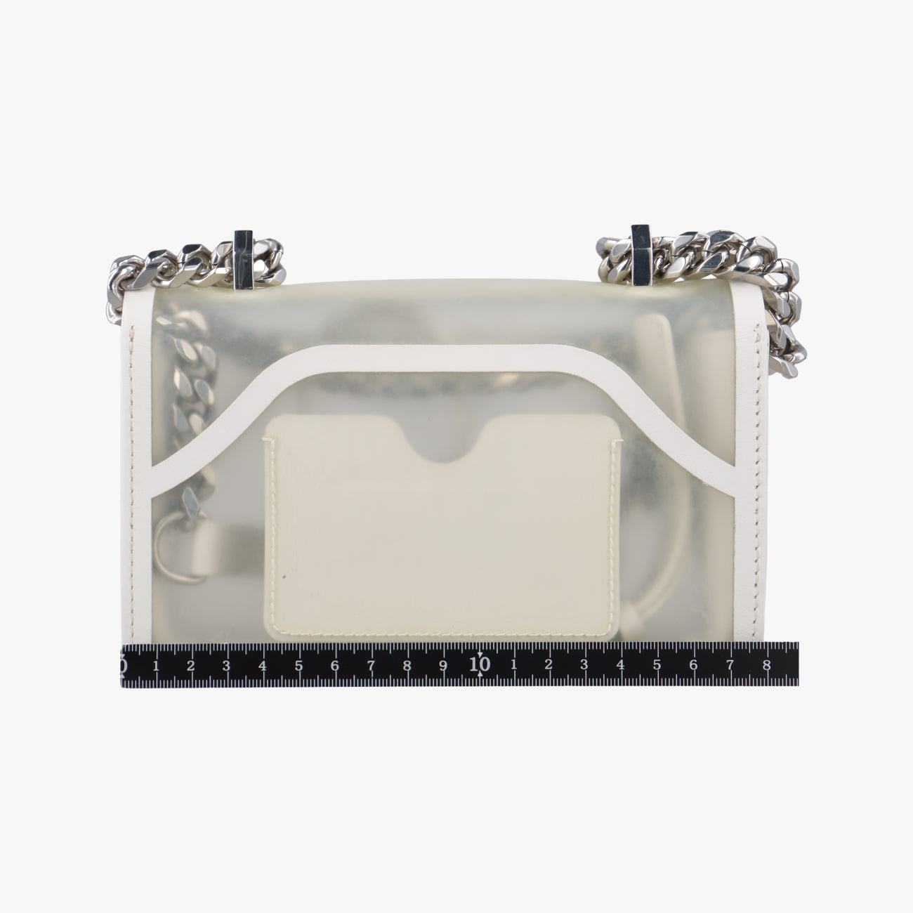Mini Jeweled Satchel Clear PVC ミニジュエルドサッチェル クリア PVC