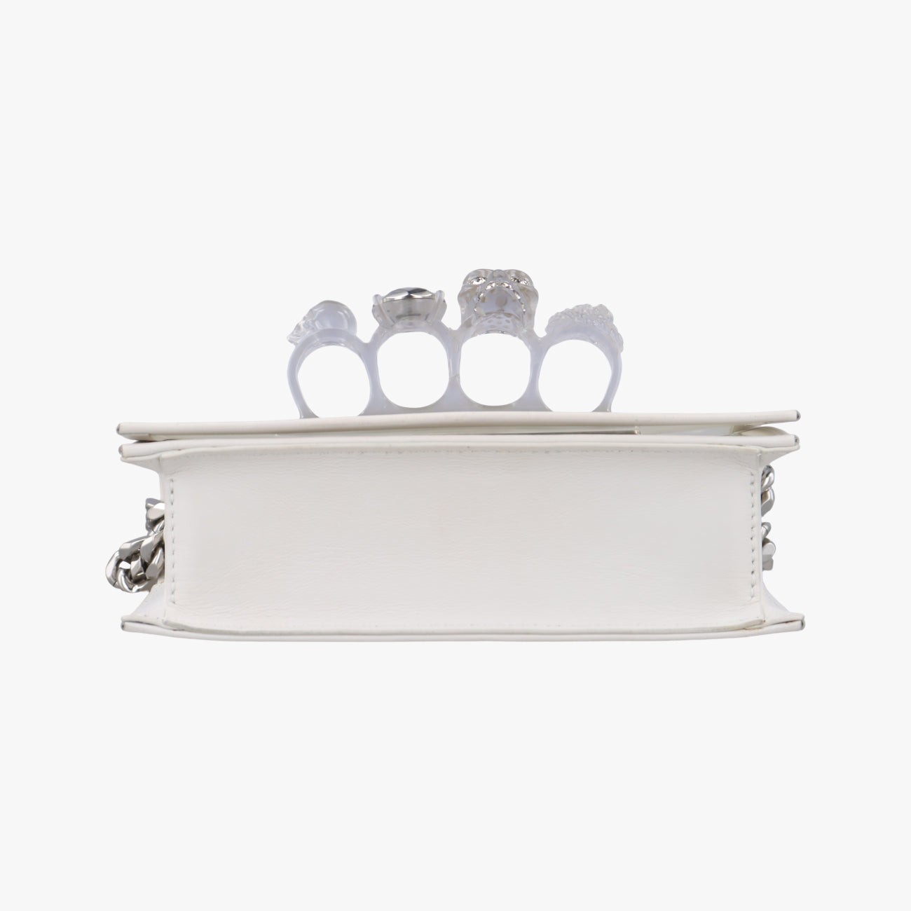 Mini Jeweled Satchel Clear PVC ミニジュエルドサッチェル クリア PVC