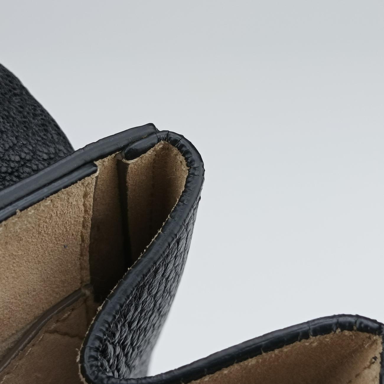 DREW Black Leather 04 14 70 65 6ドリュー ブラック レザー 04 14 70 65 6