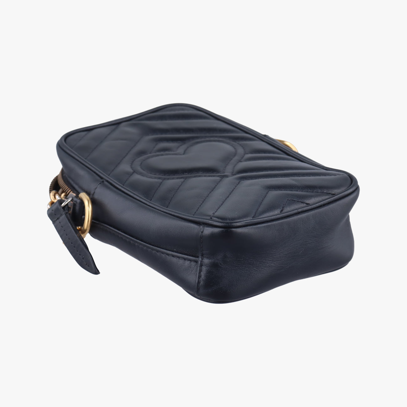 GG Marmont Black Leather 598597 GGマーモント ブラック レザー 598597