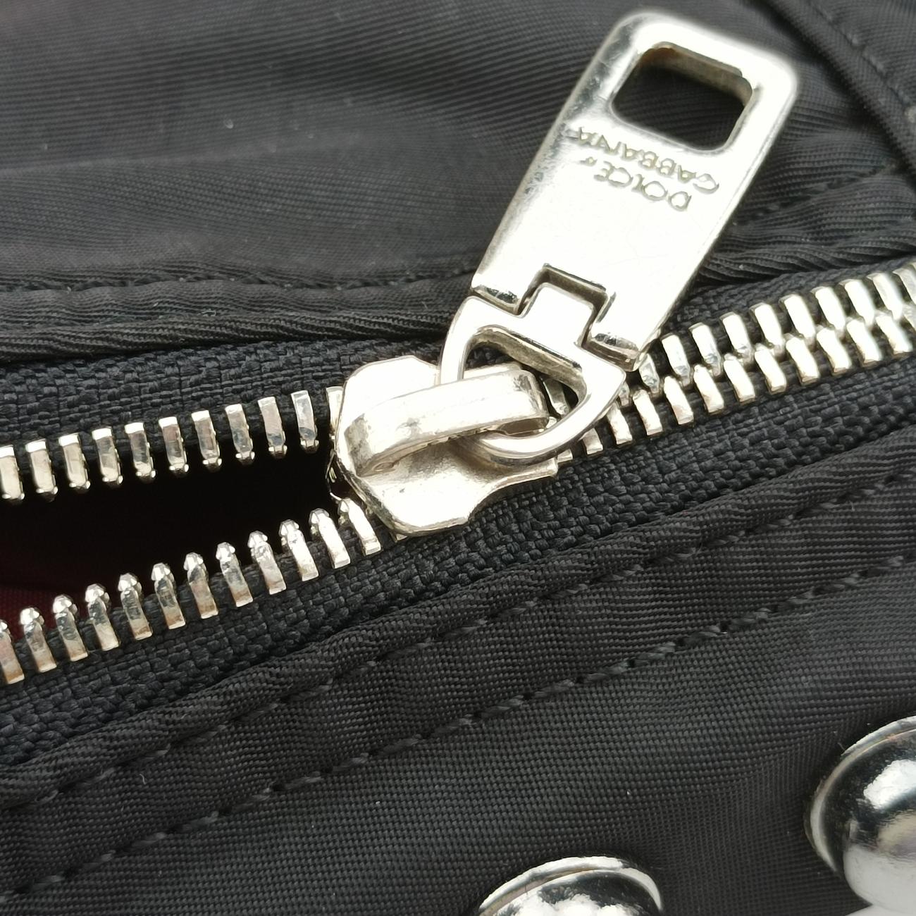 Dog print Black×Multicolour Nylon ドッグプリント ブラック×マルチカラー ナイロン