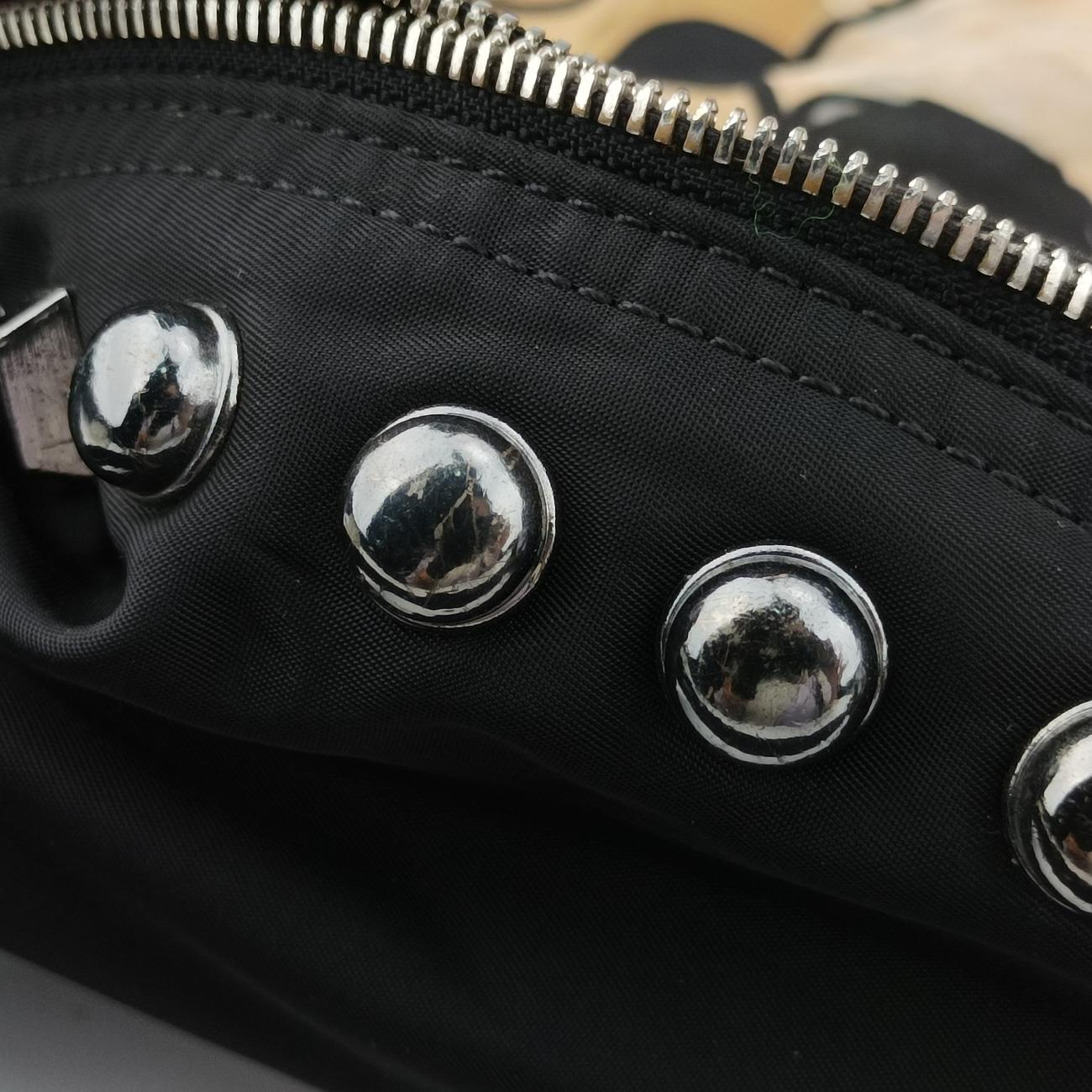 Dog print Black×Multicolour Nylon ドッグプリント ブラック×マルチカラー ナイロン