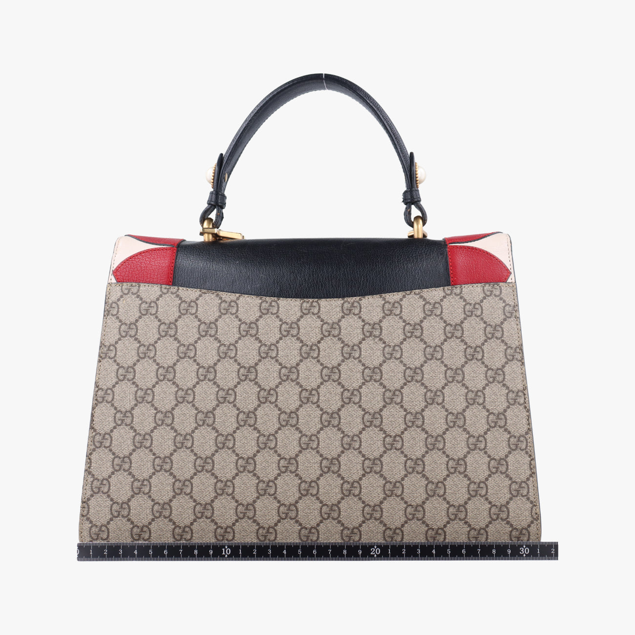 GG Supreme Fox Beige×Multicolour PVC coated canvas x leather 466432 I021575075GG スプリームフォックス ベージュ×マルチカラー PVCコーティングキャンバス×レザー 466432 I021575075