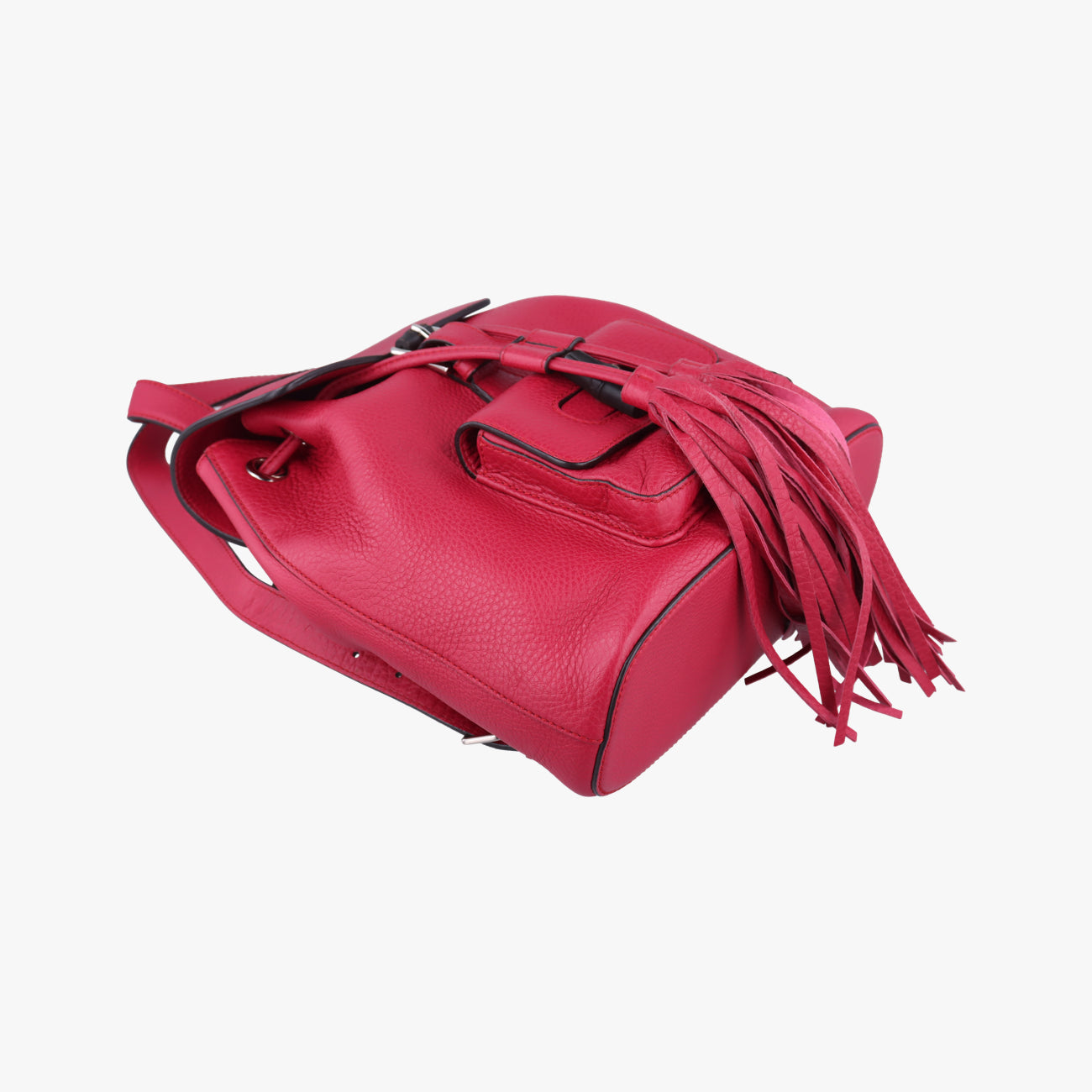 Bamboo fringe tassel Red Leather 387149 G018441605バンブー レッド レザー 387149 G018441605