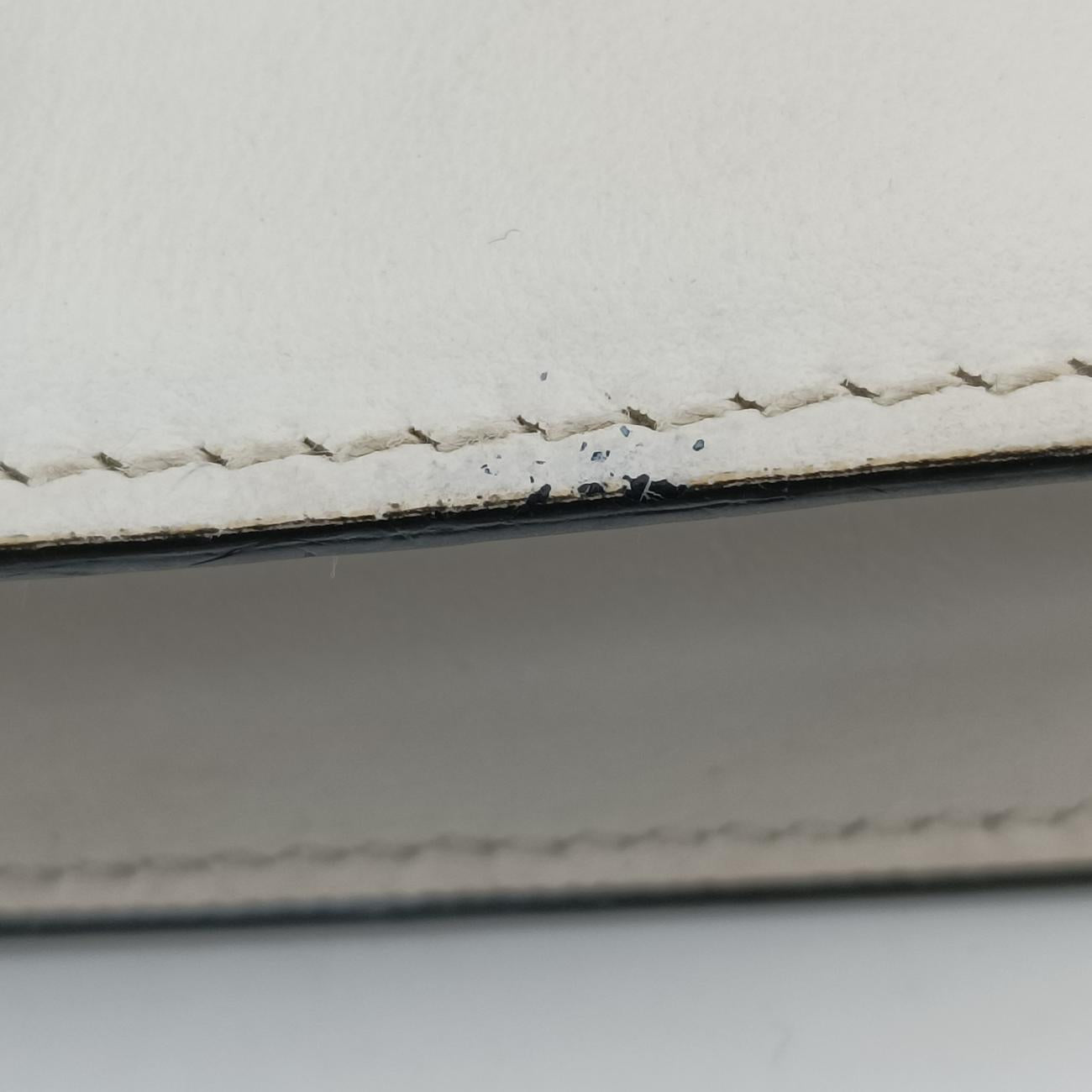 Electra Studded White Leather 1BD120 7/7エレクトラ スタッズ ホワイト レザー 1BD120 7/7