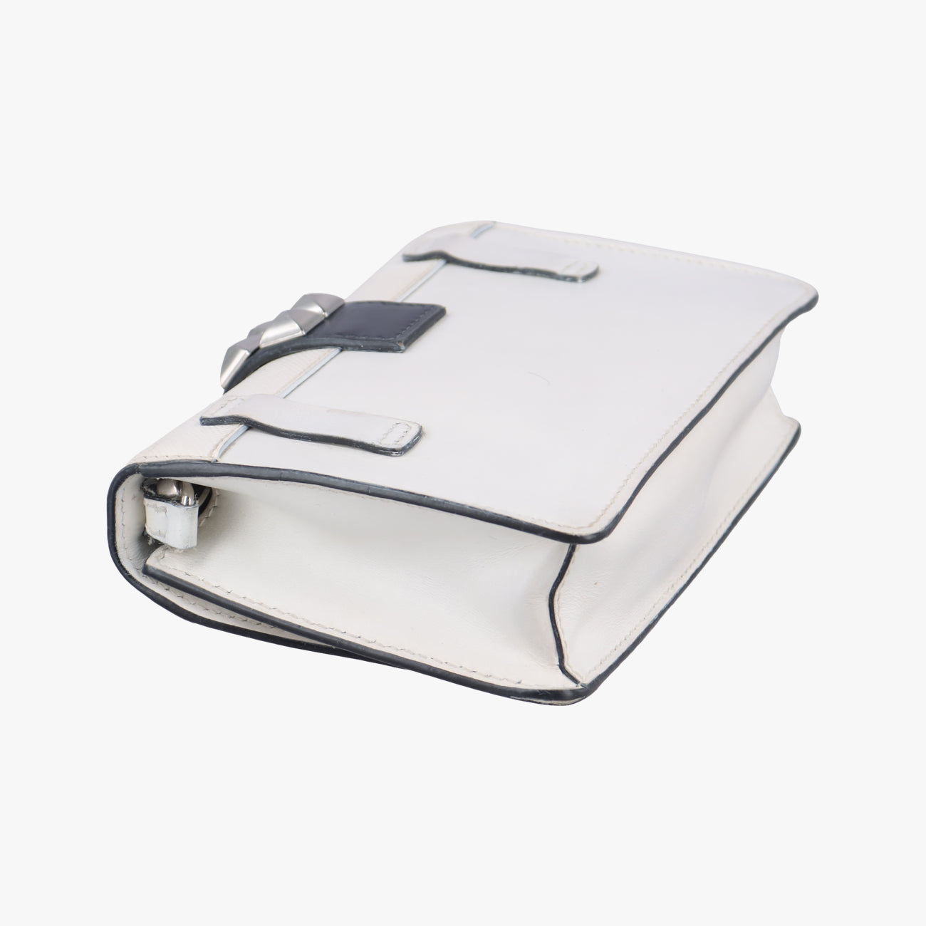 Electra Studded White Leather 1BD120 7/7エレクトラ スタッズ ホワイト レザー 1BD120 7/7