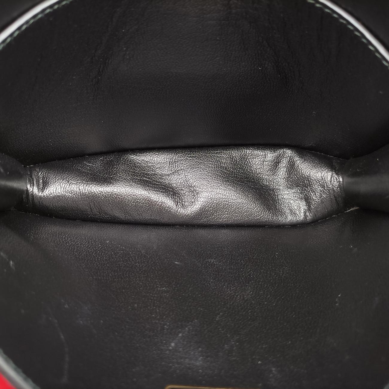 Cahier Red×black Leather 1BD045 25カイエ レッド×ブラック レザー 1BD045 25