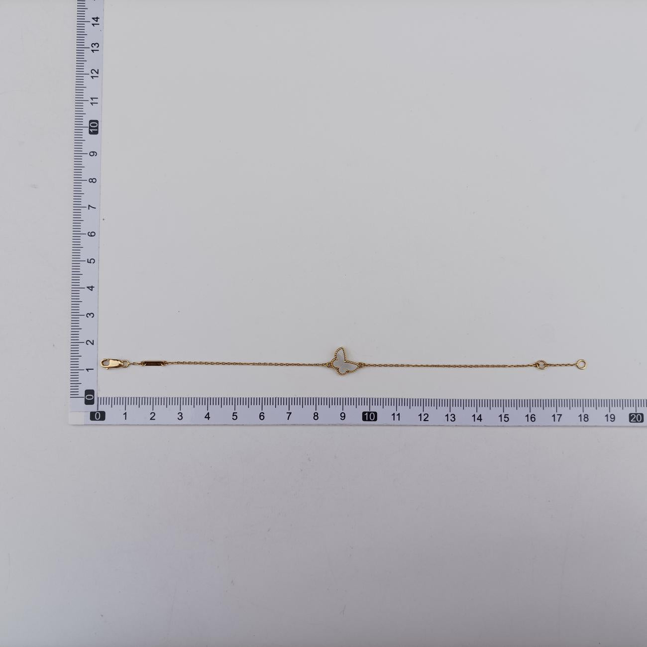 Sweet Alhambra Papillon White×golden AU750 ARF69000 BL 179410スウィートアルハンブラ パピヨン ホワイト×ゴールド AU750 ARF69000 BL 179410