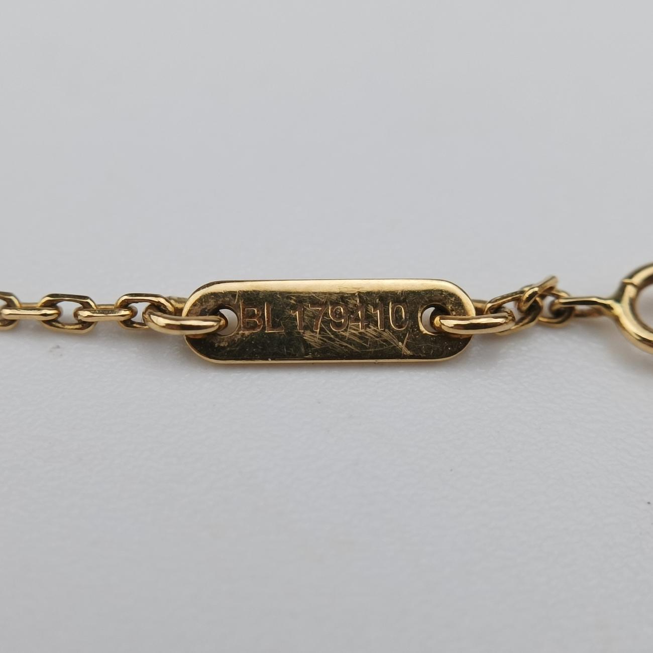 Sweet Alhambra Papillon White×golden AU750 ARF69000 BL 179410スウィートアルハンブラ パピヨン ホワイト×ゴールド AU750 ARF69000 BL 179410