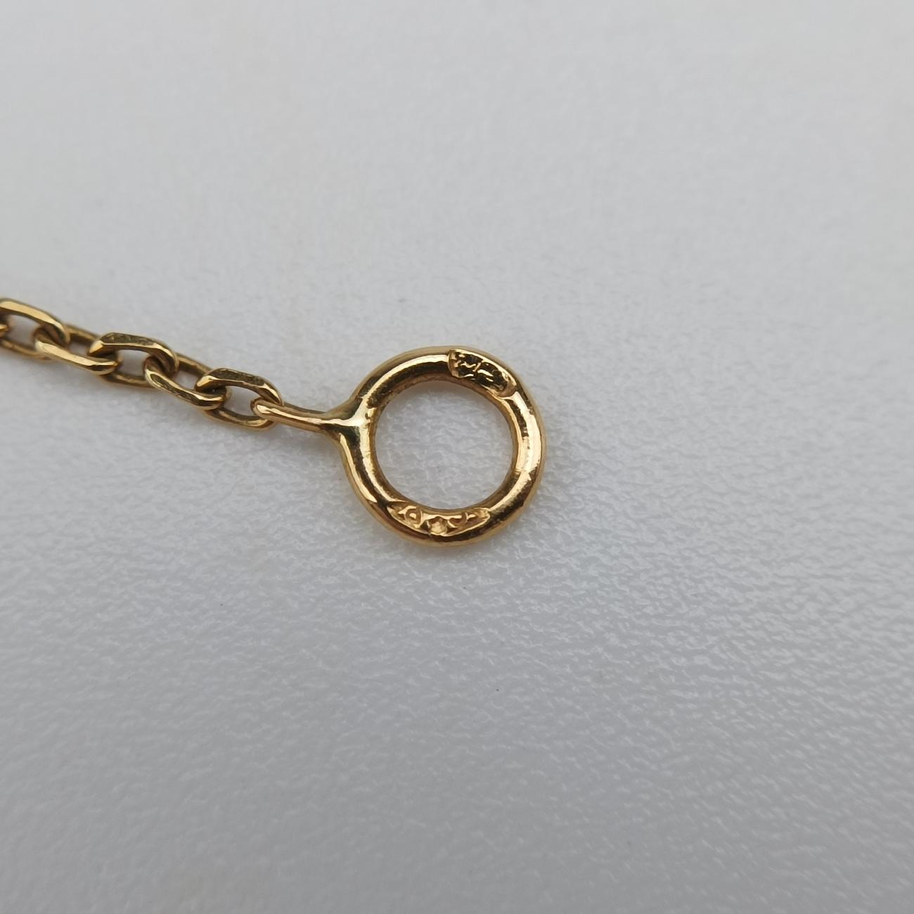 Sweet Alhambra Papillon White×golden AU750 ARF69000 BL 179410スウィートアルハンブラ パピヨン ホワイト×ゴールド AU750 ARF69000 BL 179410