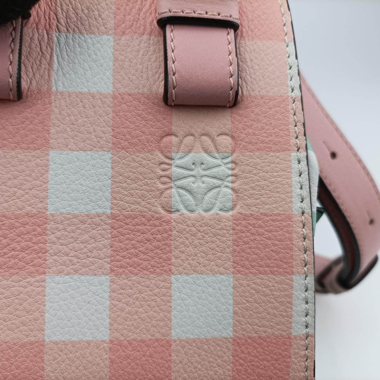 Hammock pink×green×white Leather 011804ハンモック ピンク×グリーン×ホワイト レザー 011804