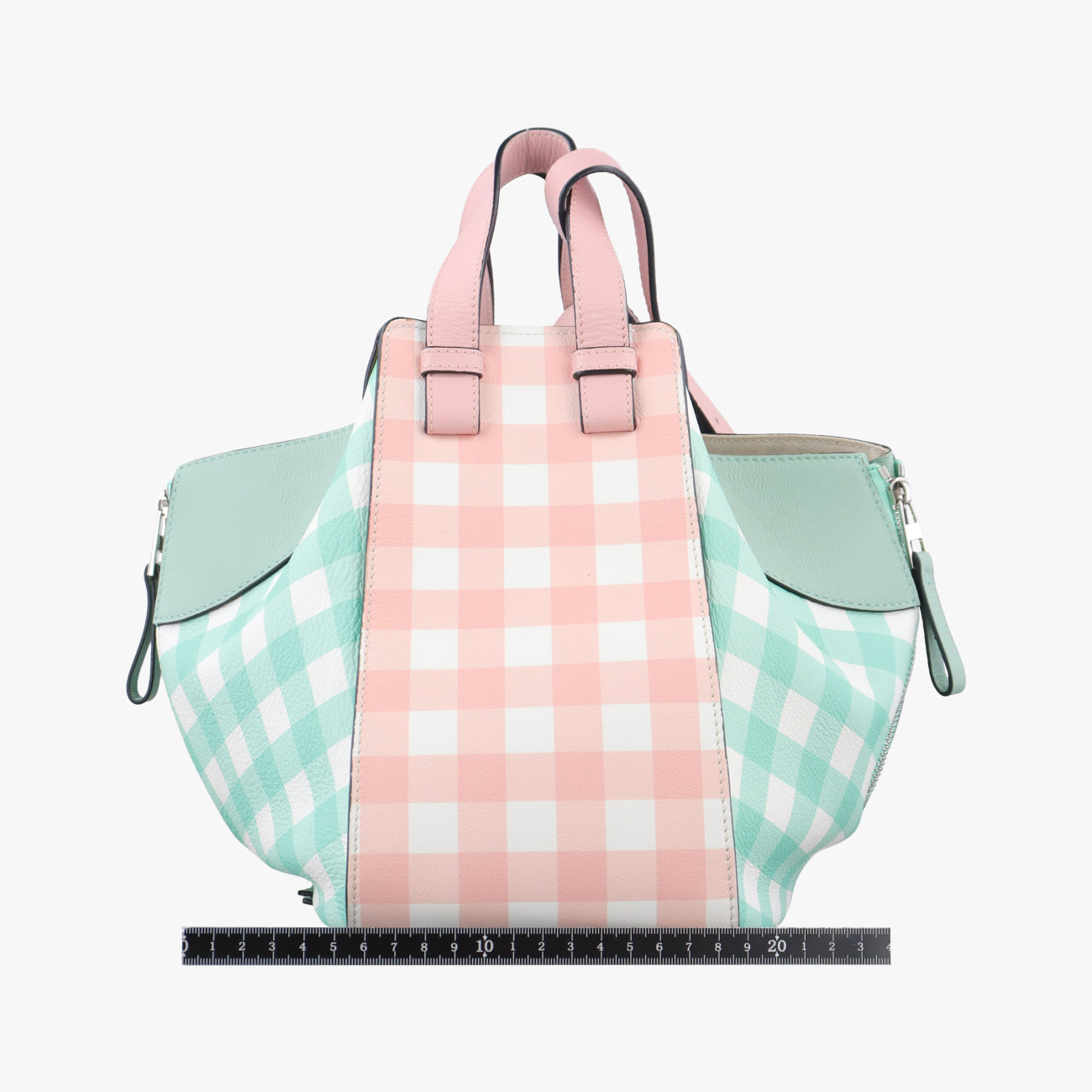 Hammock pink×green×white Leather 011804ハンモック ピンク×グリーン×ホワイト レザー 011804