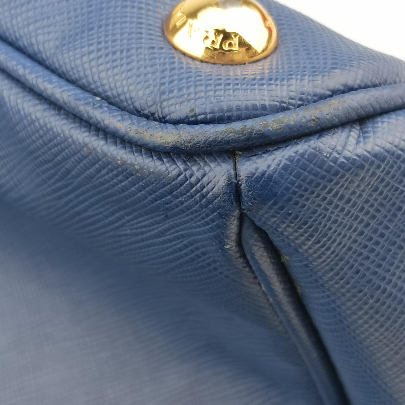 Galleria Blue SAFFIANO Leather BN2274 7 Lガレリア ブルー サフィアーノレザー BN2274 7 L