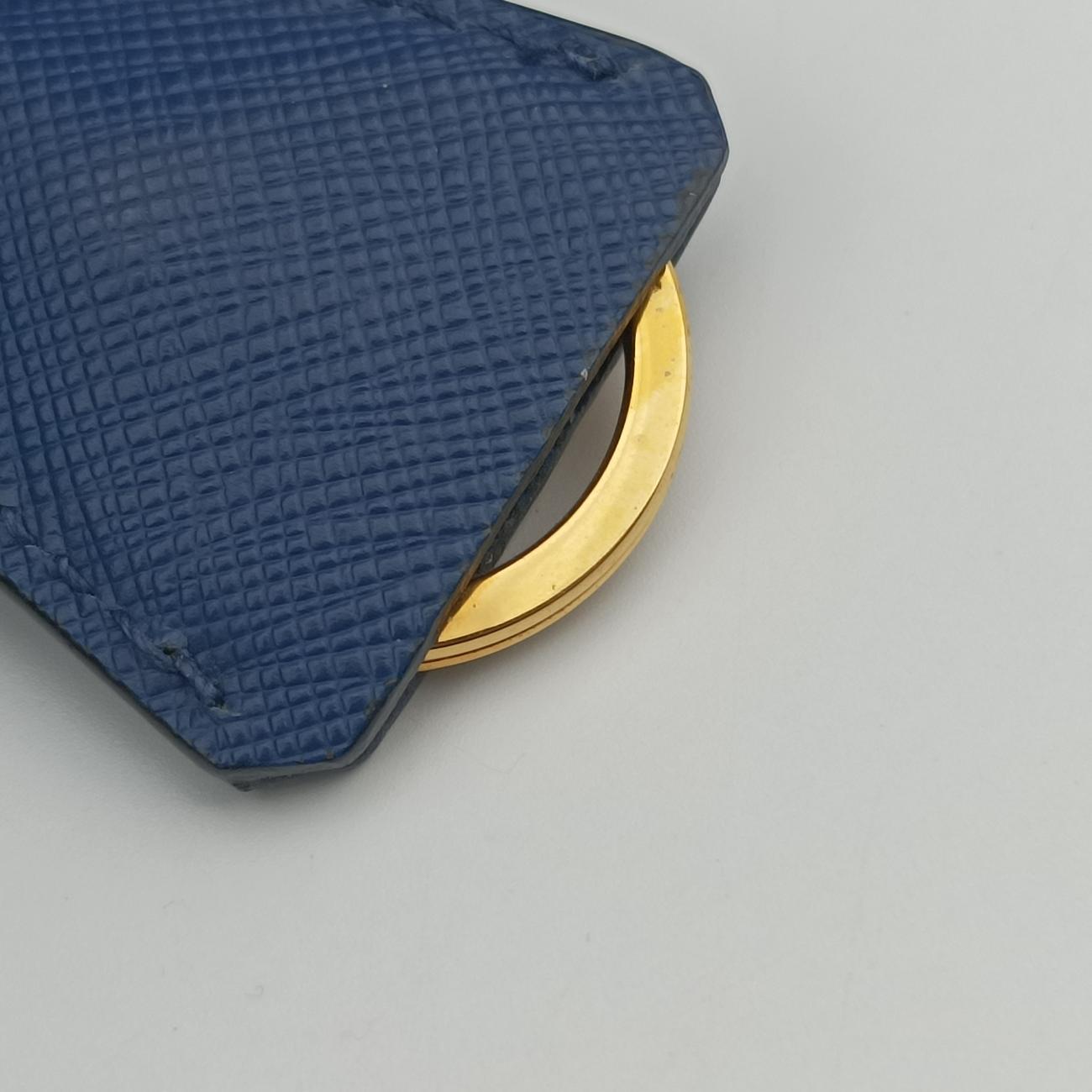 Galleria Blue SAFFIANO Leather BN2274 7 Lガレリア ブルー サフィアーノレザー BN2274 7 L