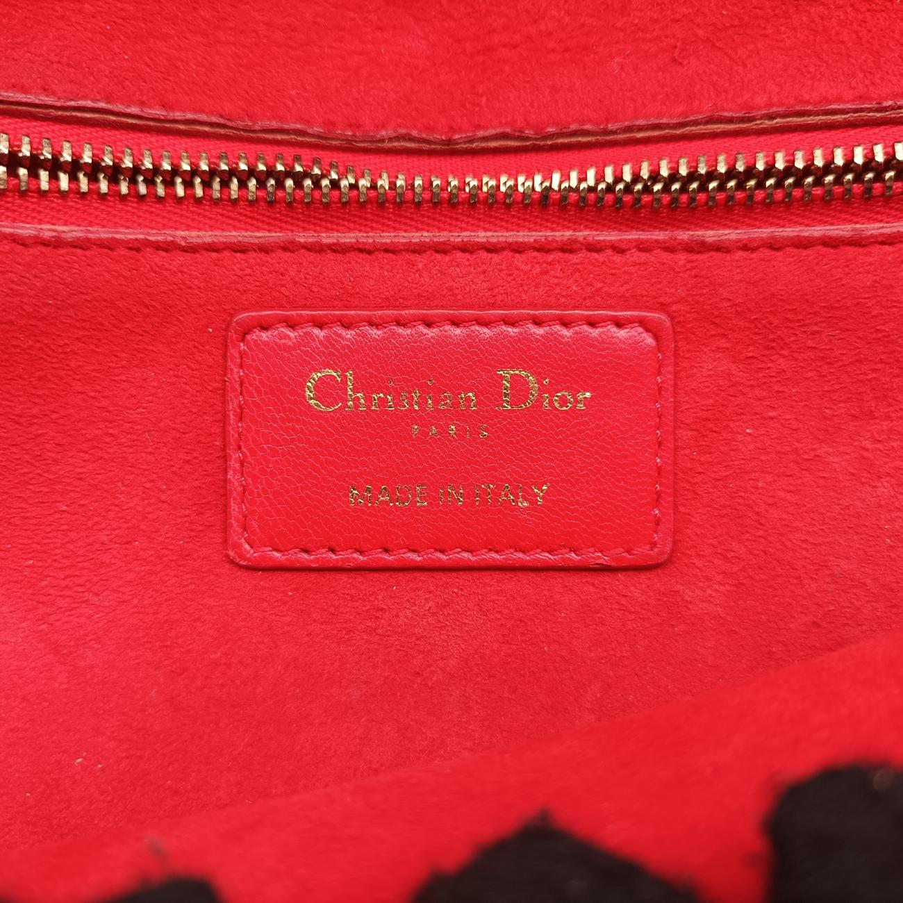 Dioraddict Red lambskin 09-BO-0118ディオールアディクト レッド ラムスキン 09-BO-0118