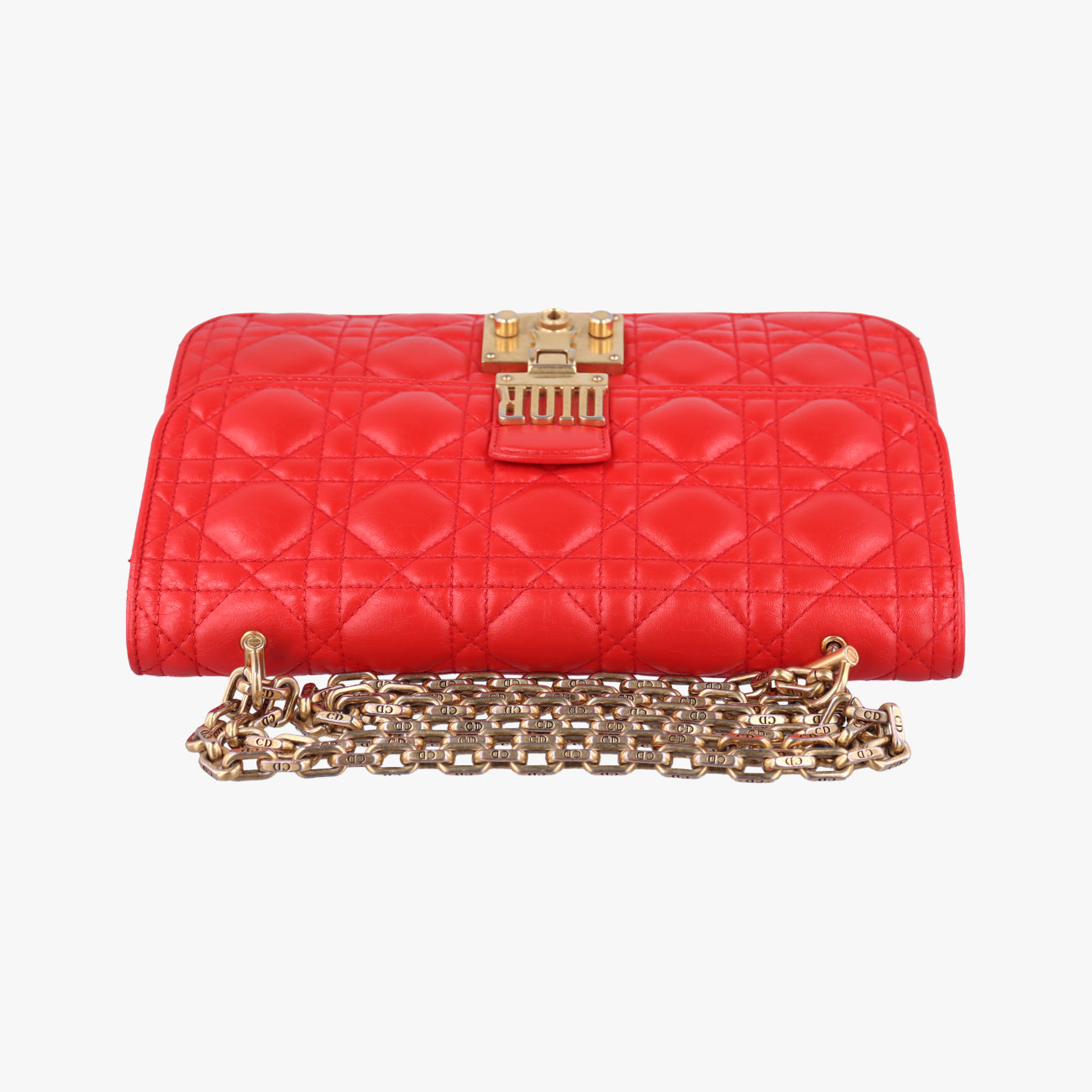 Dioraddict Red lambskin 09-BO-0118ディオールアディクト レッド ラムスキン 09-BO-0118