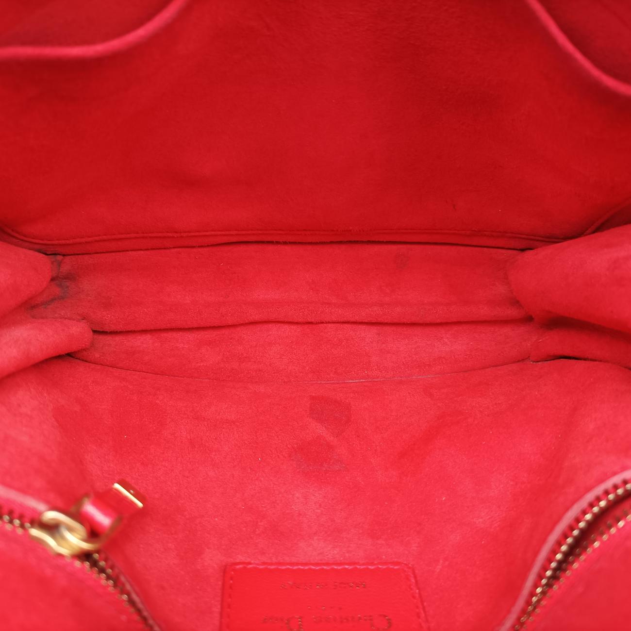 Dioraddict Red lambskin 09-BO-0118ディオールアディクト レッド ラムスキン 09-BO-0118