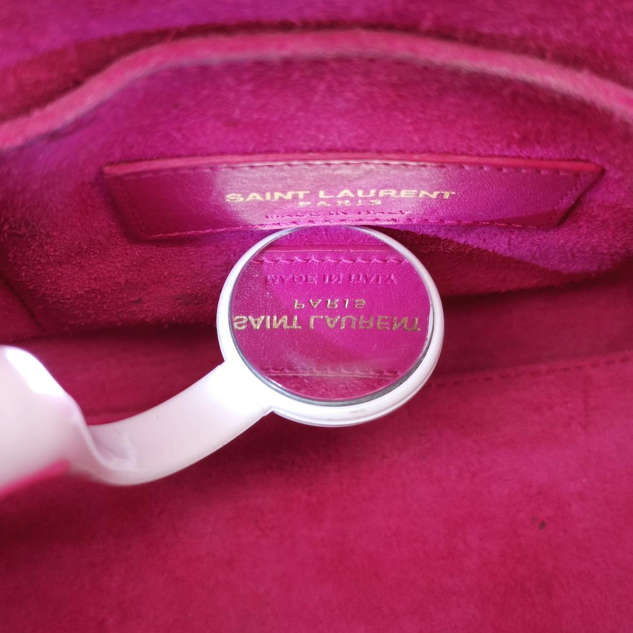 SAC DE JOUR Rose Leather 340778 BCI340778.0614サックドジュールナノ ローズ レッド レザー 340778 BCI340778.0614