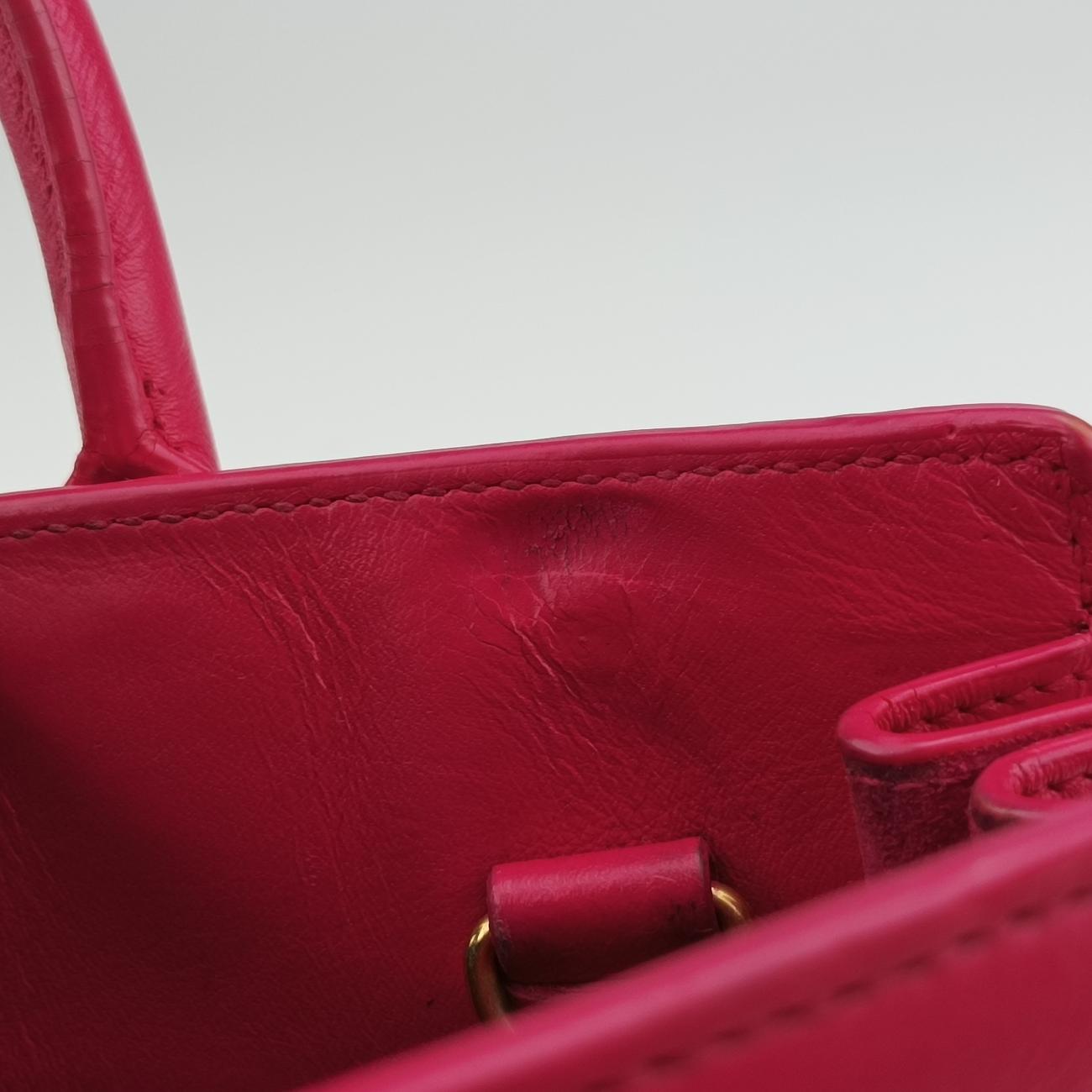 SAC DE JOUR Rose Leather 340778 BCI340778.0614サックドジュールナノ ローズ レッド レザー 340778 BCI340778.0614