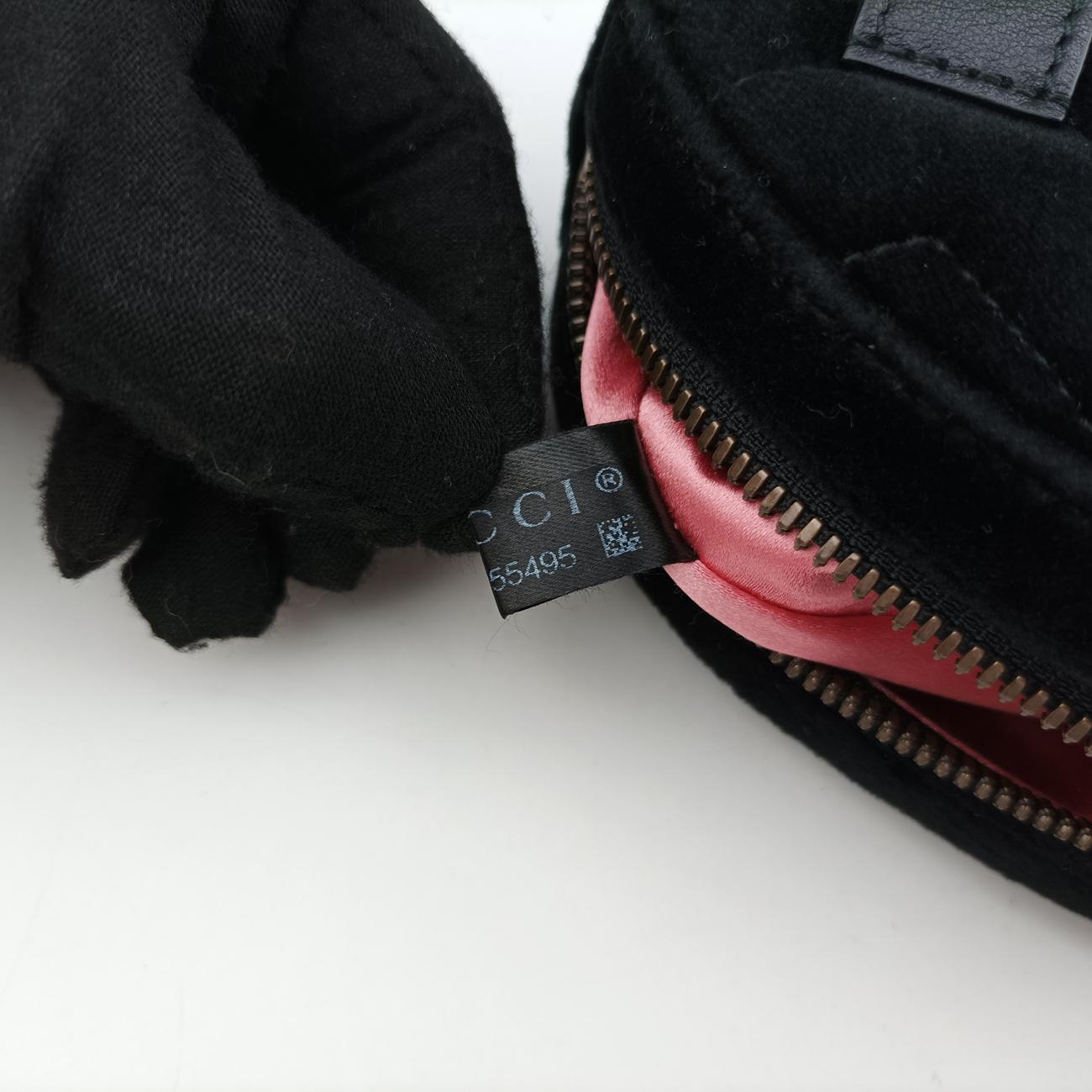 GG Marmont Black velour 476434 E022255495GGマーモント ブラック ベロア 476434 E022255495