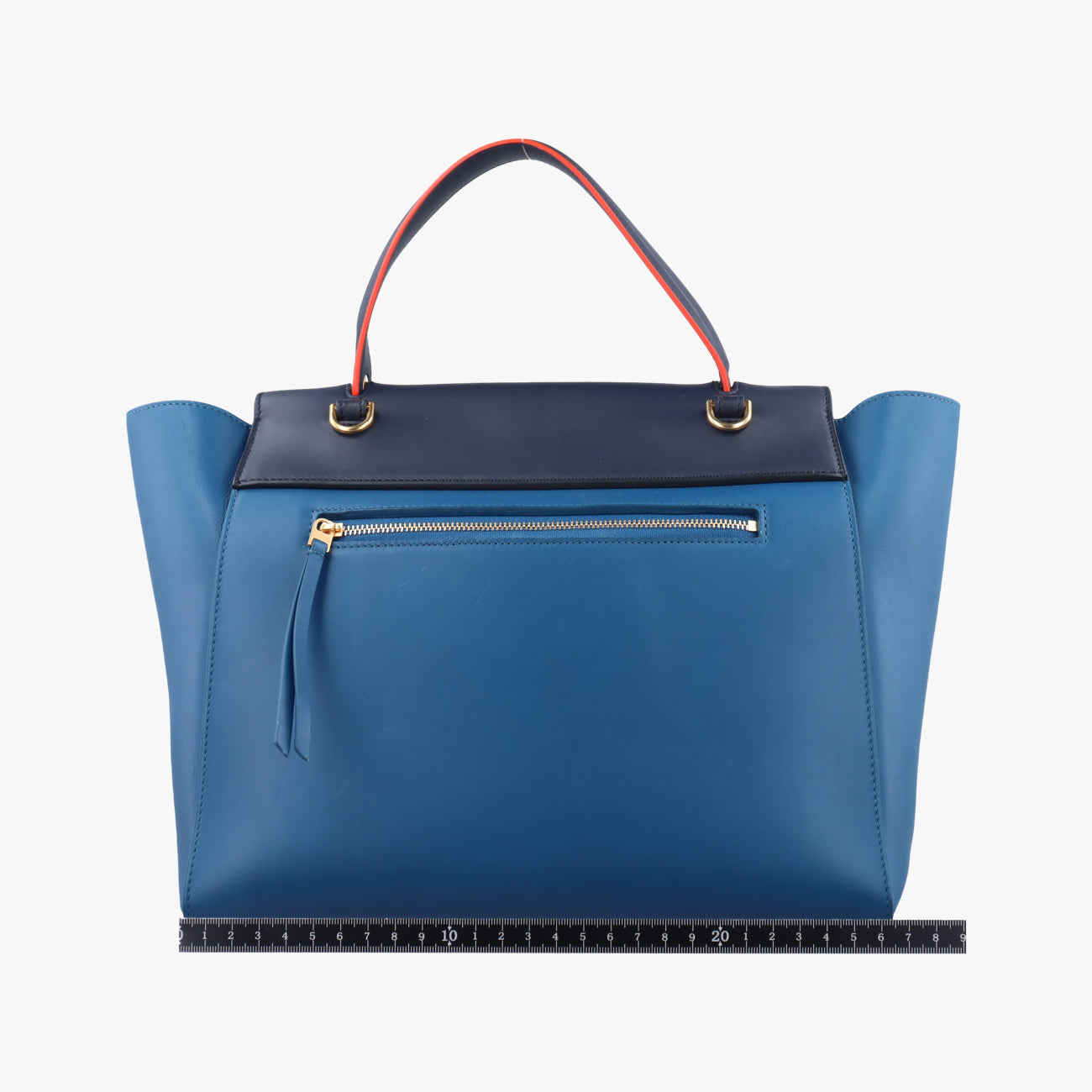 Belt mini Blue x Red x Navy Leather U-MP-0125ベルト ミニ ブルー×レッド×ネイビー レザー U-MP-0125