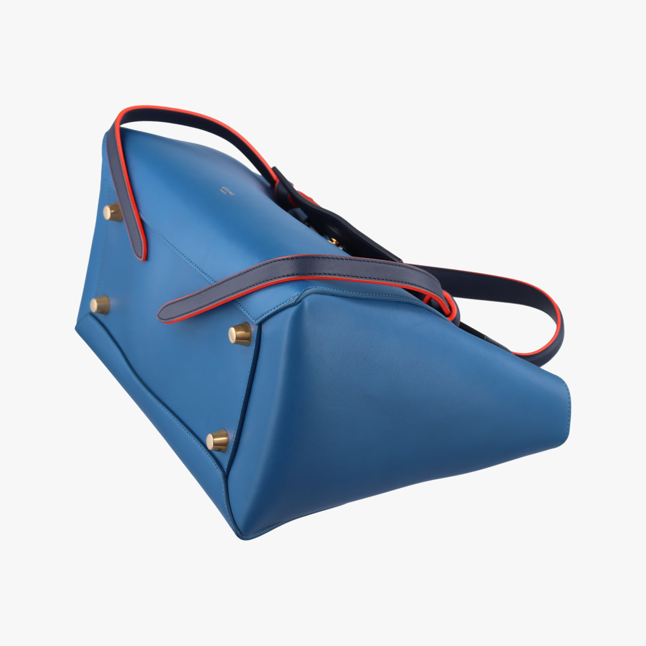 Belt mini Blue x Red x Navy Leather U-MP-0125ベルト ミニ ブルー×レッド×ネイビー レザー U-MP-0125