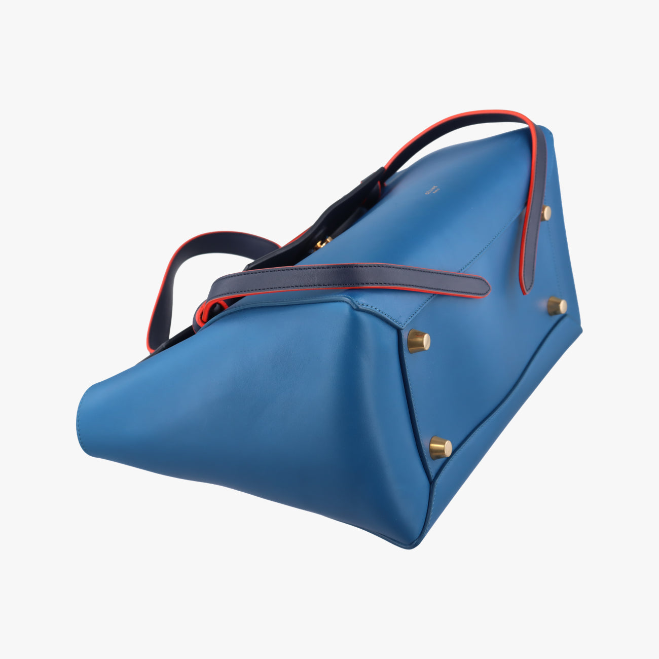 Belt mini Blue x Red x Navy Leather U-MP-0125ベルト ミニ ブルー×レッド×ネイビー レザー U-MP-0125