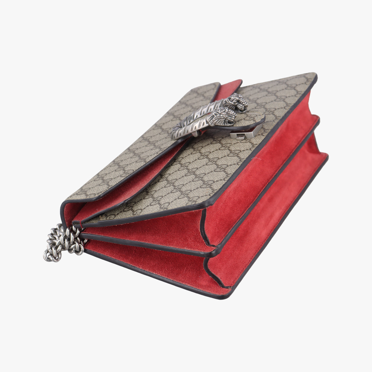 Dionysus beige×red PVC coated canvas × suede 400249 H023277563ディオニュソス ベージュ×レッド PVCコーティングキャンバス × スエード 400249 H023277563